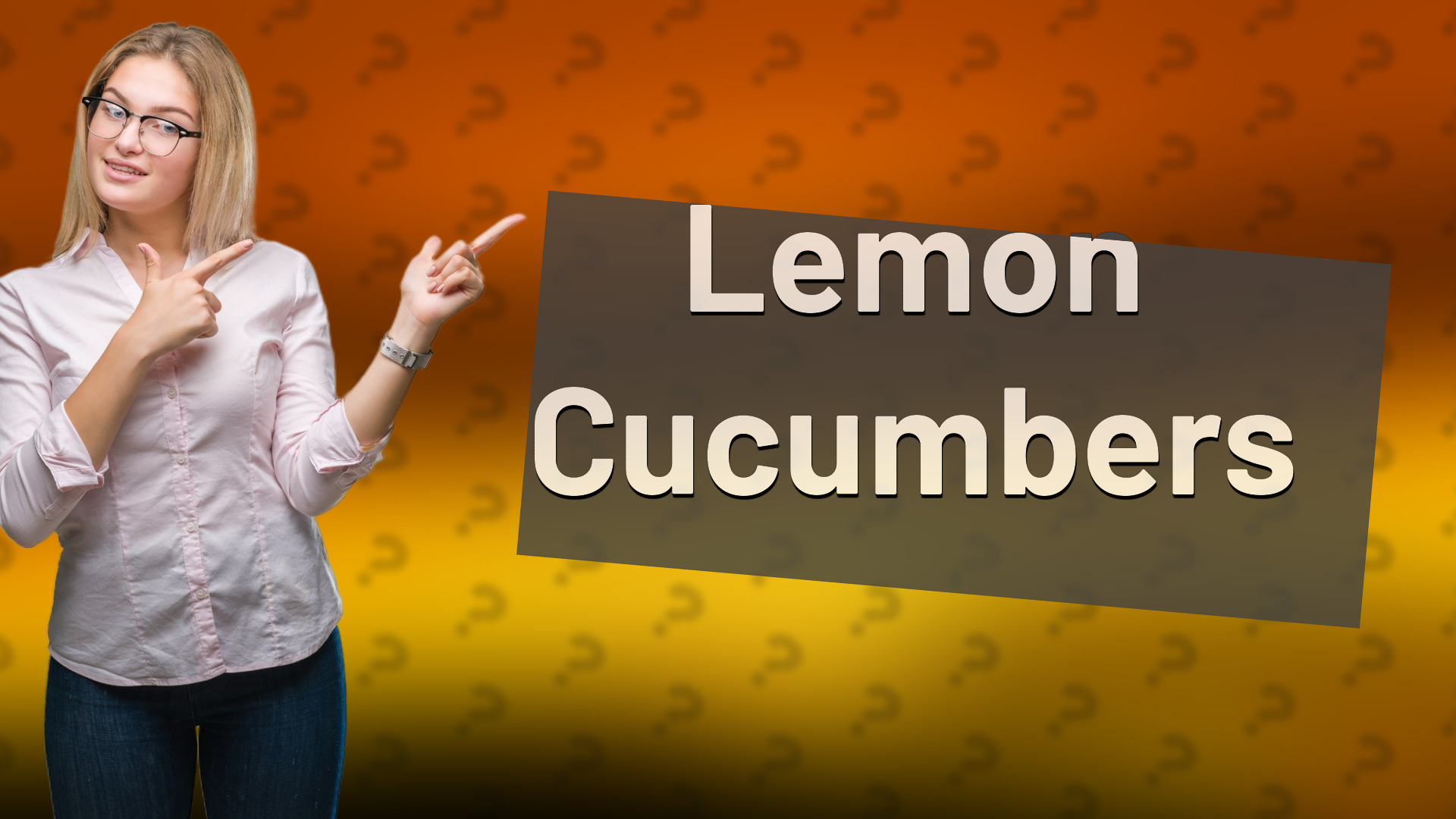 Lemon Cucumbers