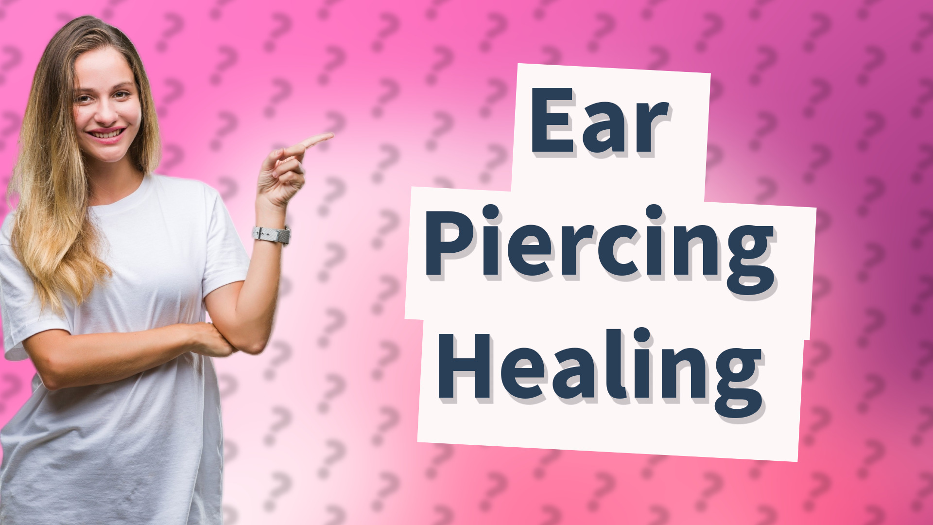Ear Piercing Healing