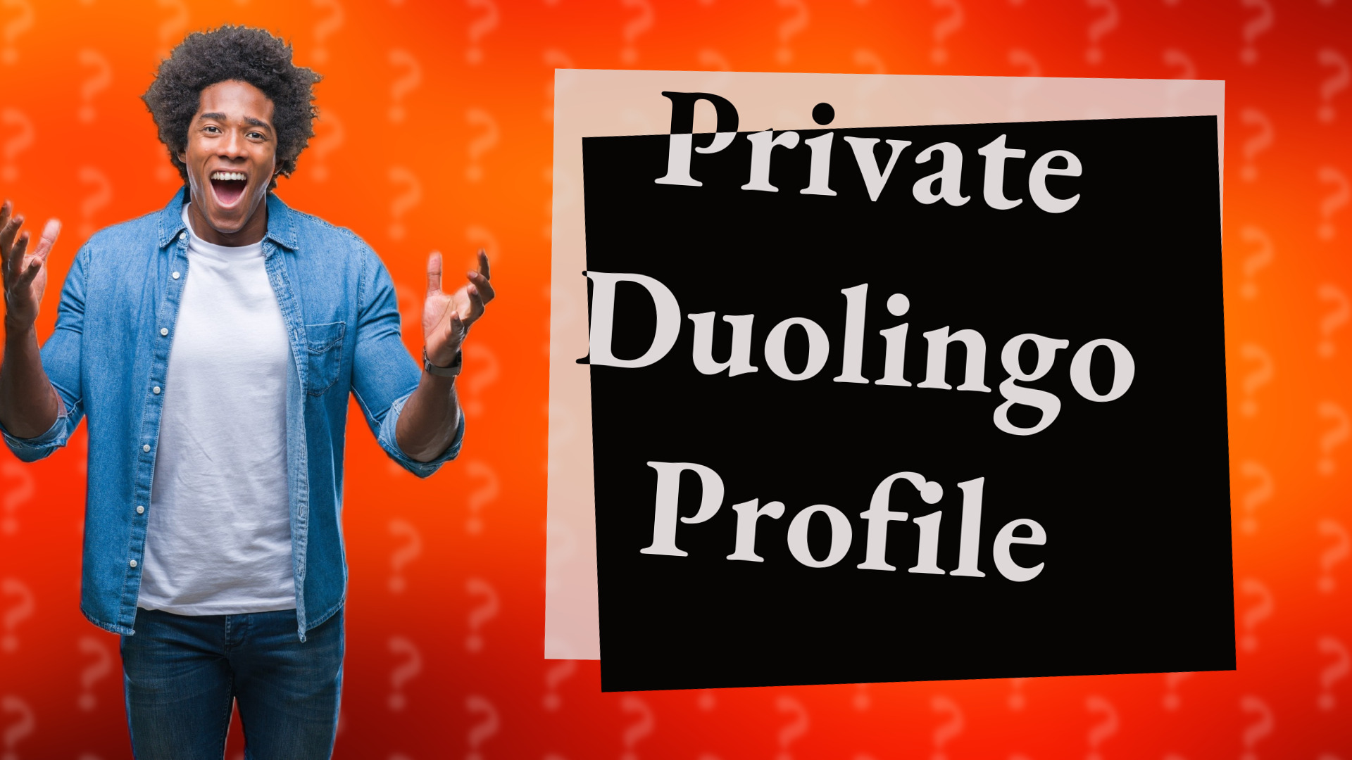 Private Duolingo Profile
