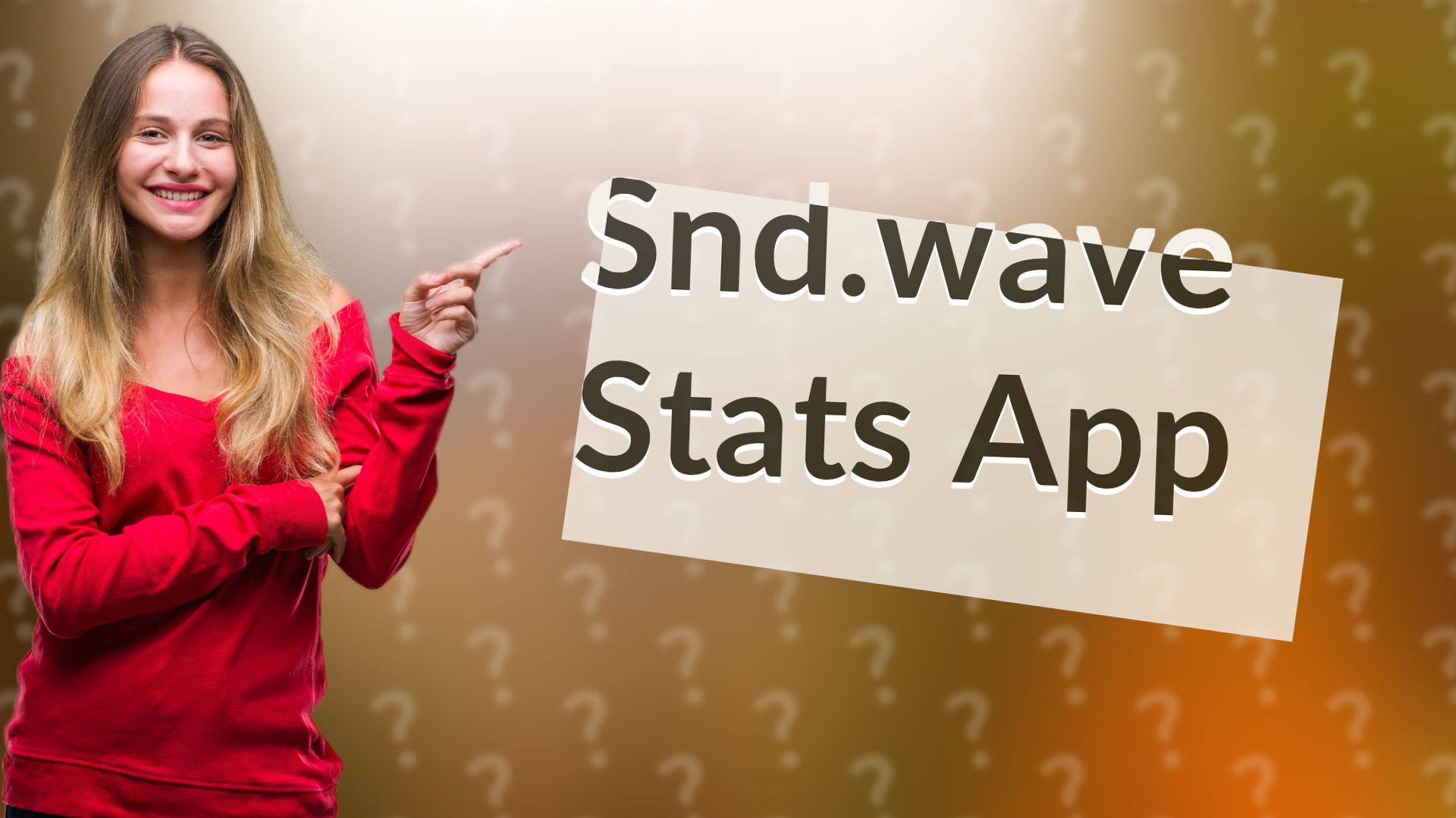 Snd.wave Stats App