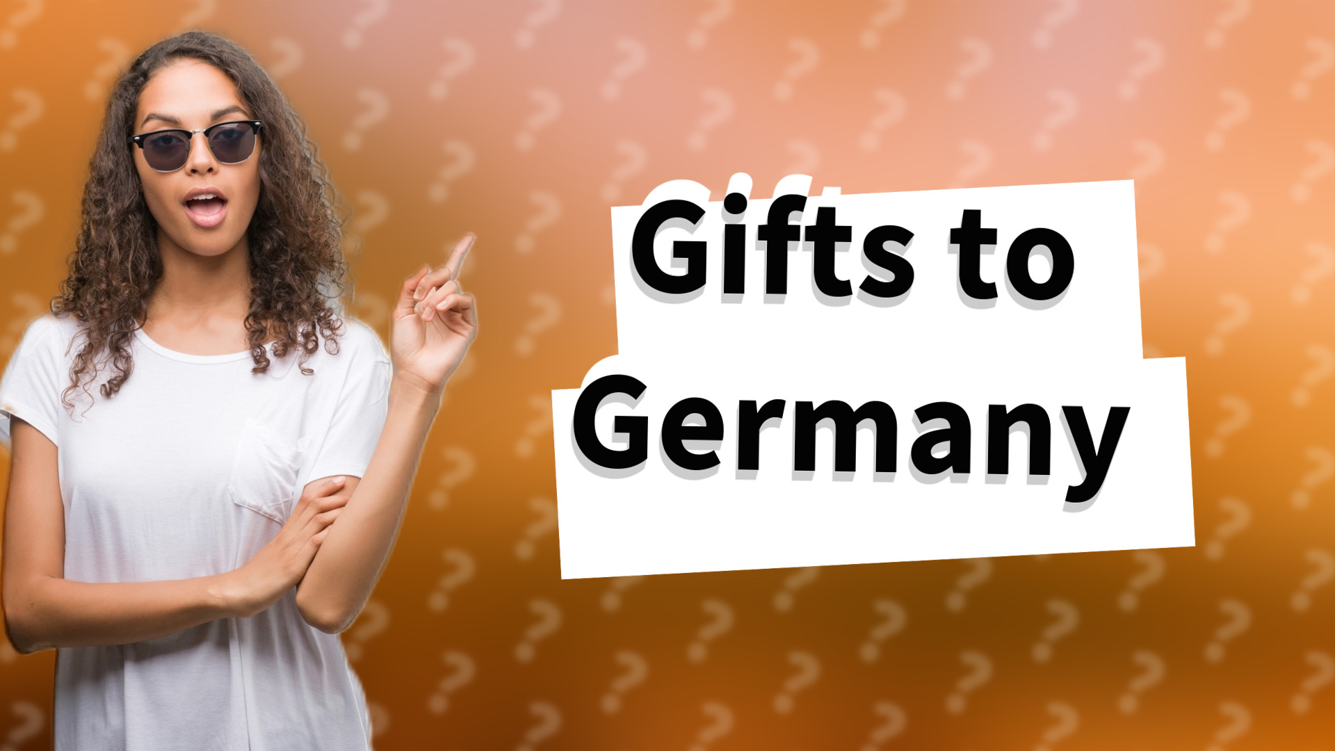 Gifts to Germany