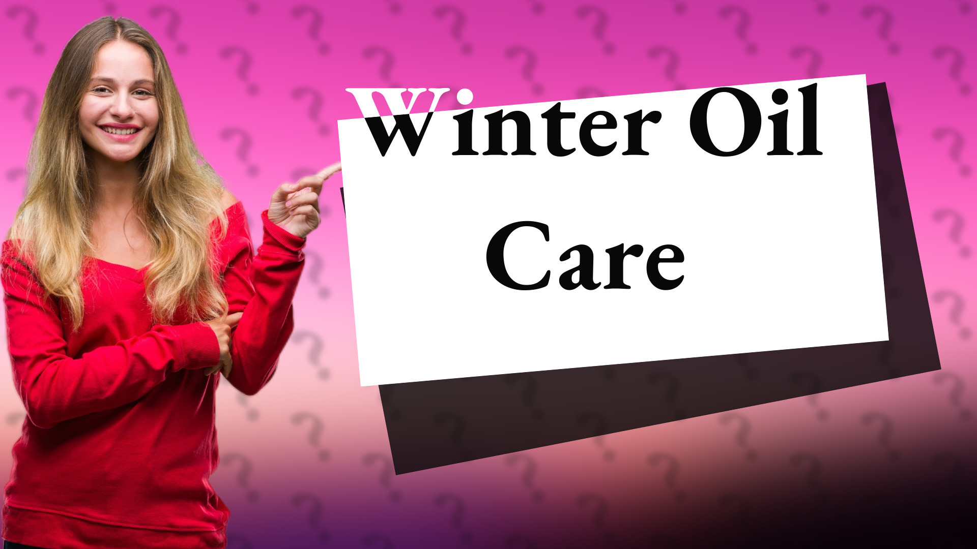 Winter Oil Care