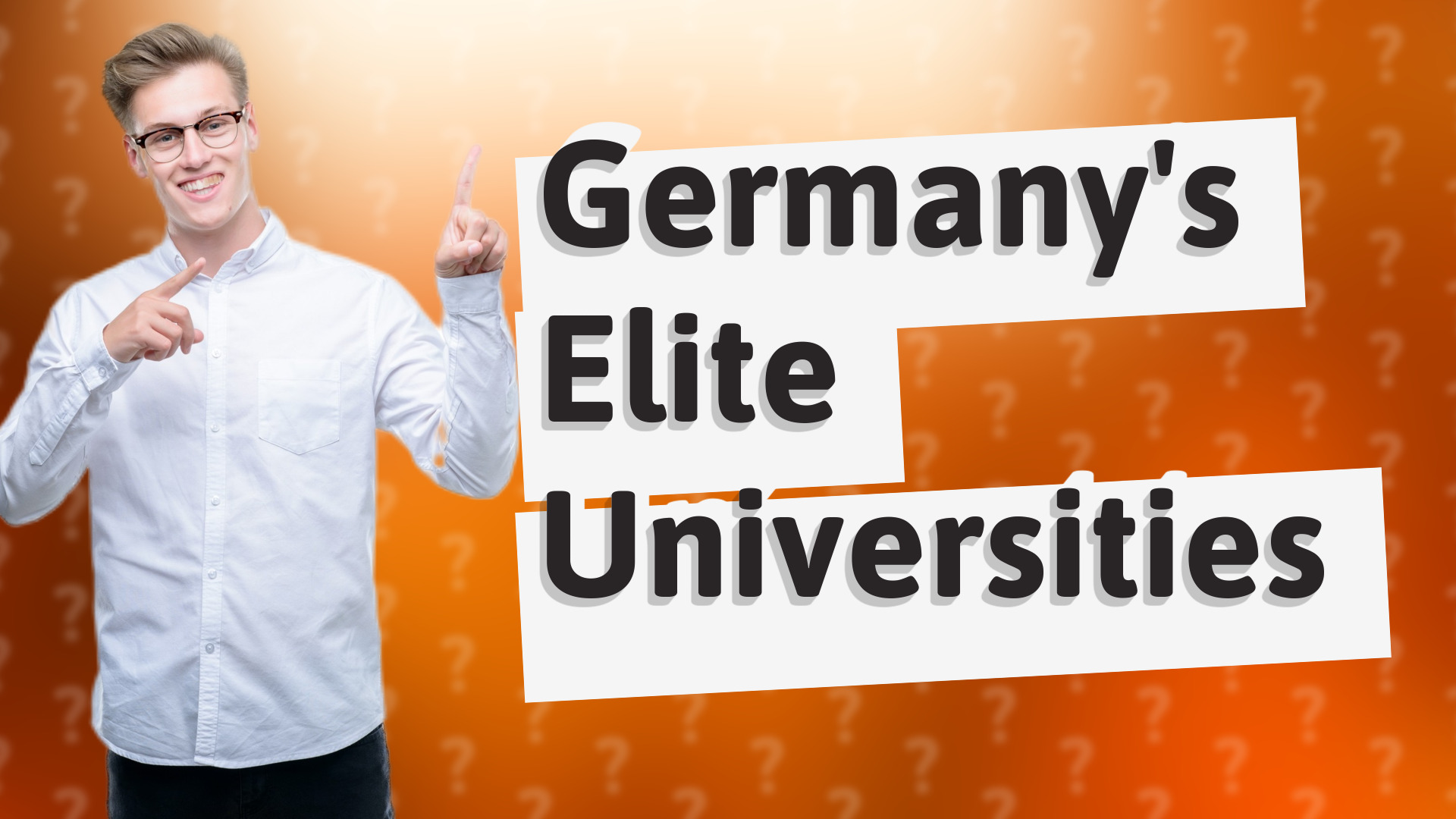 Germany's Elite Universities