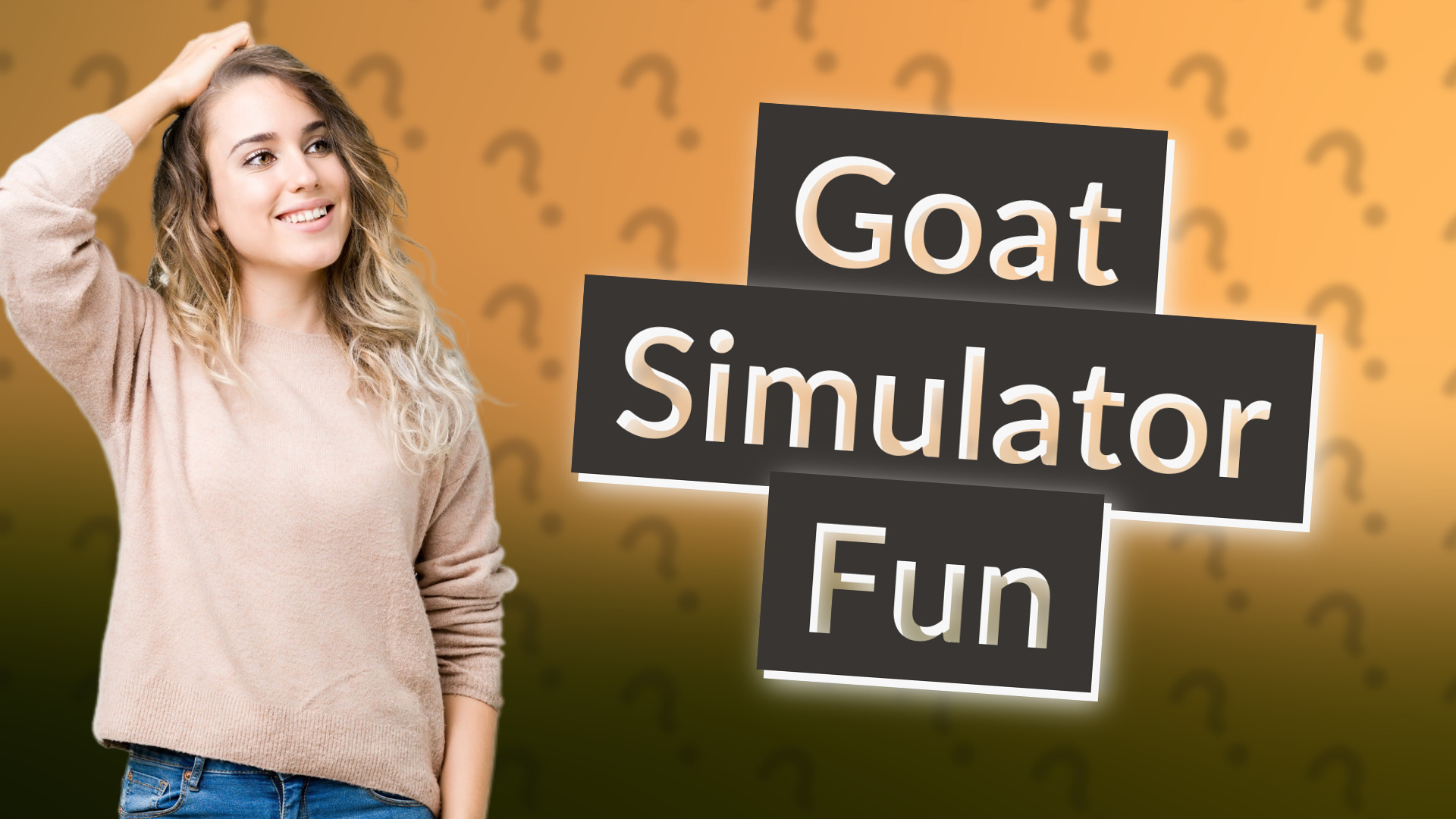 Goat Simulator Fun