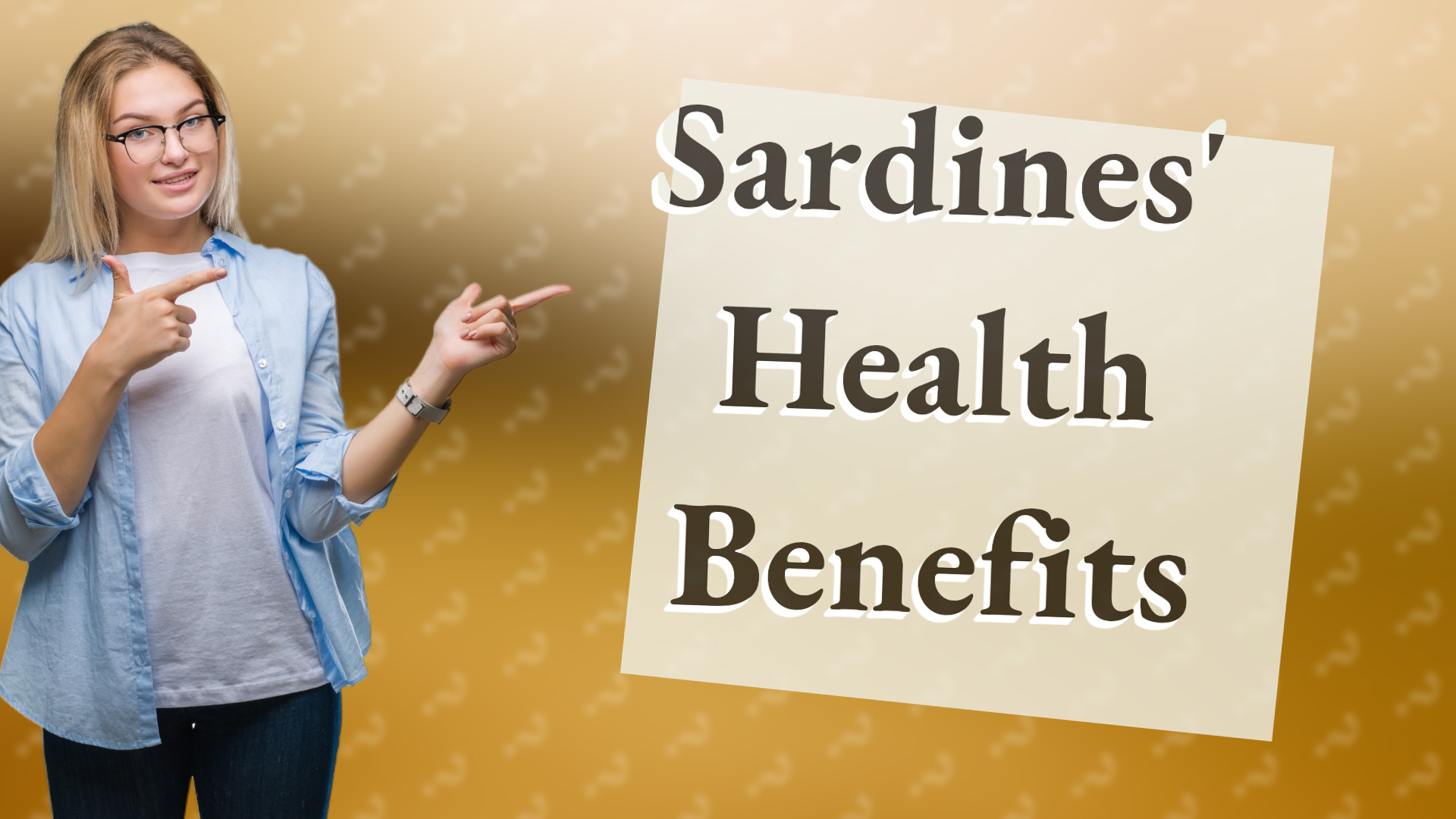 Sardines' Health Benefits