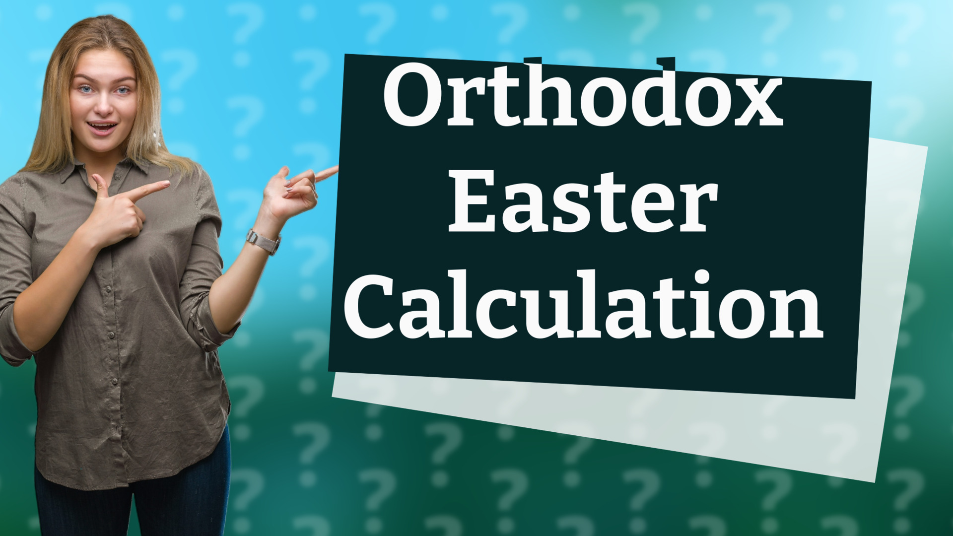 Orthodox Easter Calculation