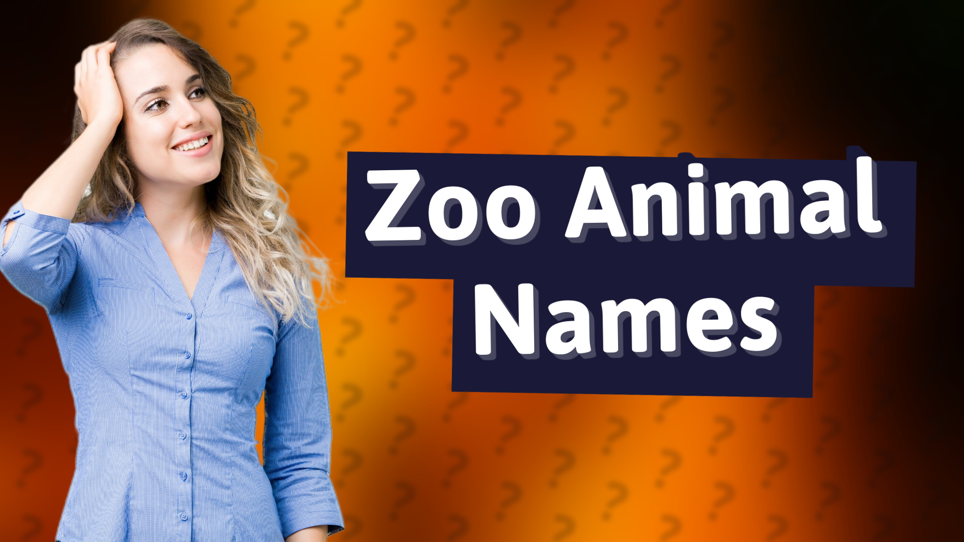 Zoo Animal Names