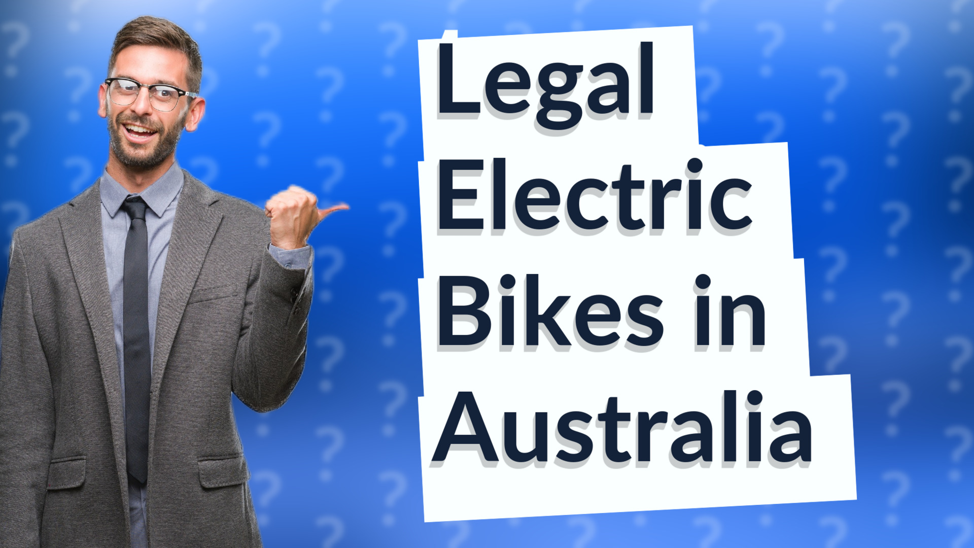 Legal Electric Bikes in Australia