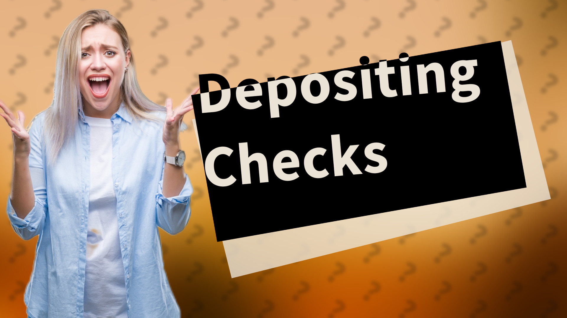 Depositing Checks