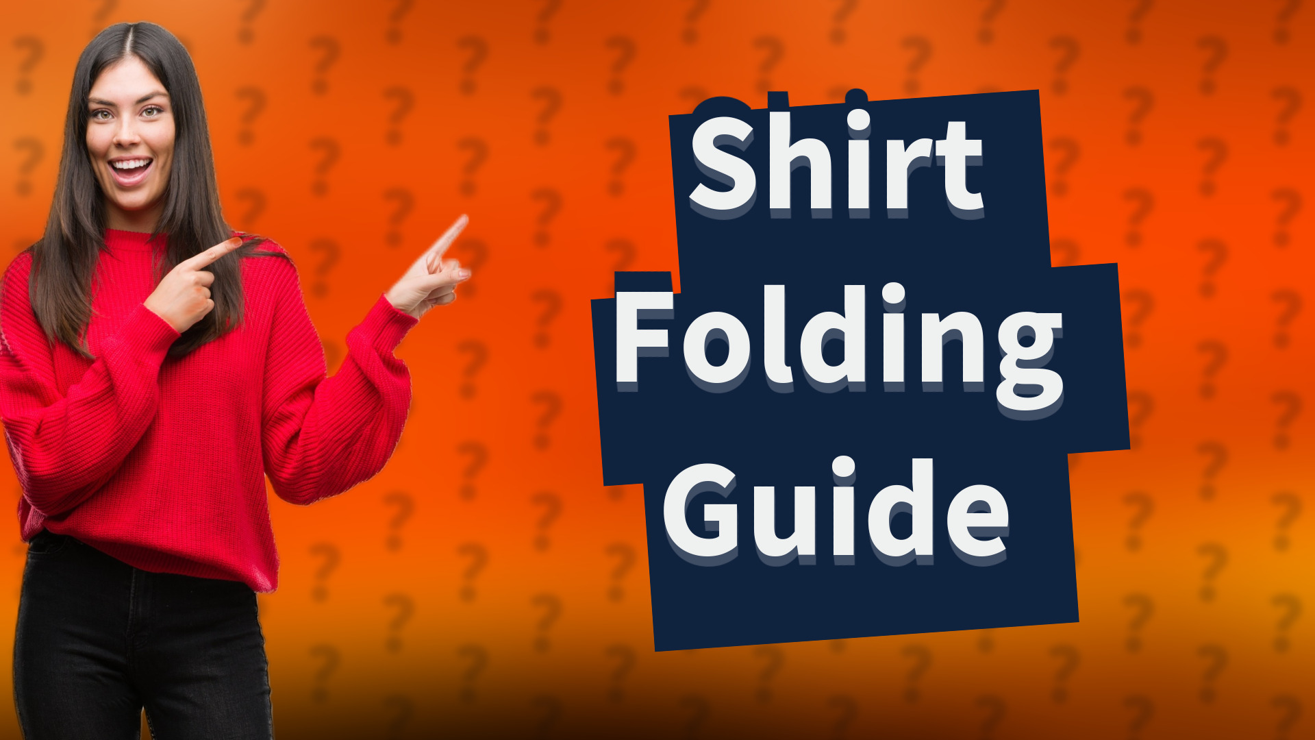 Shirt Folding Guide