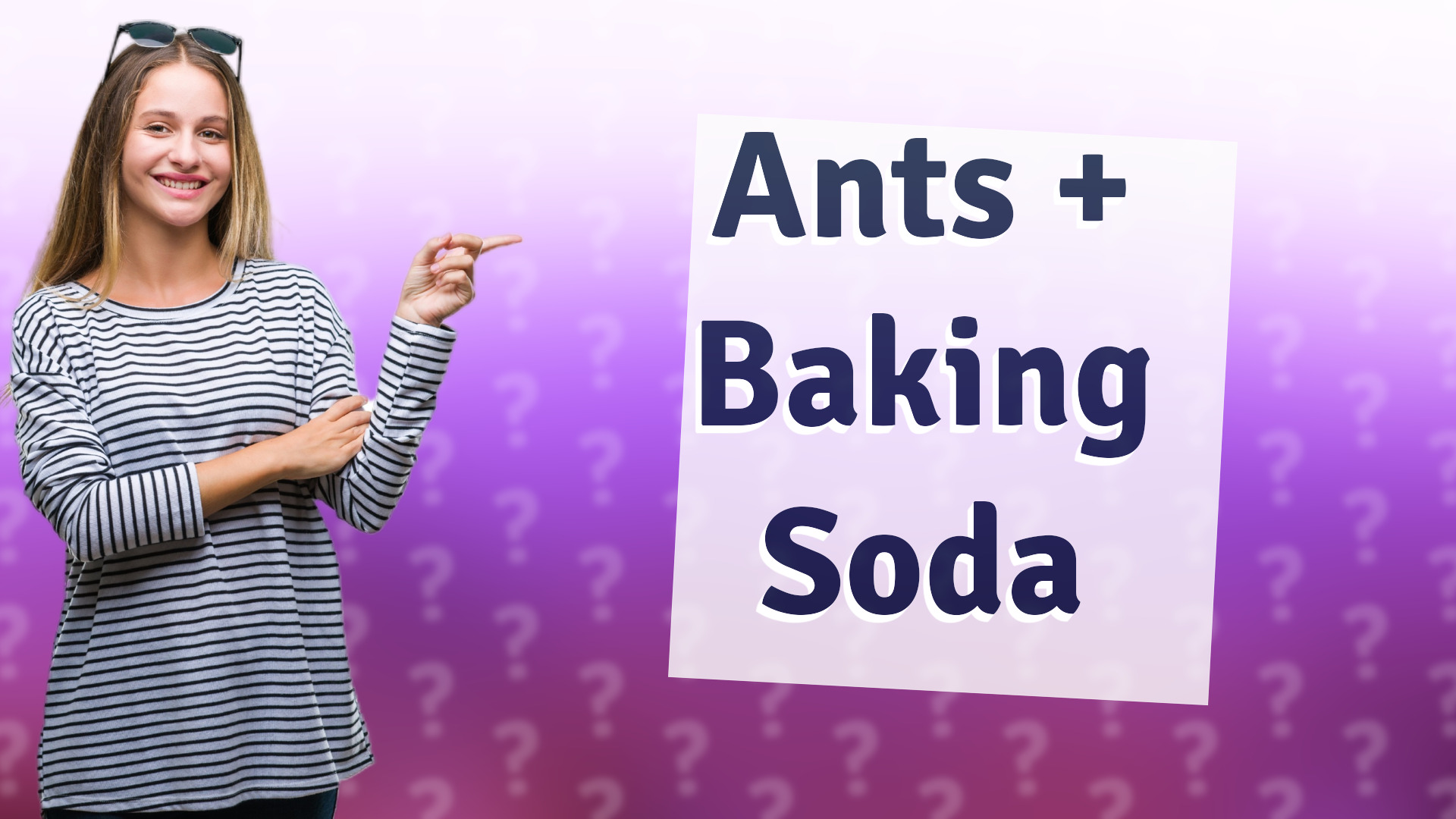 Ants + Baking Soda