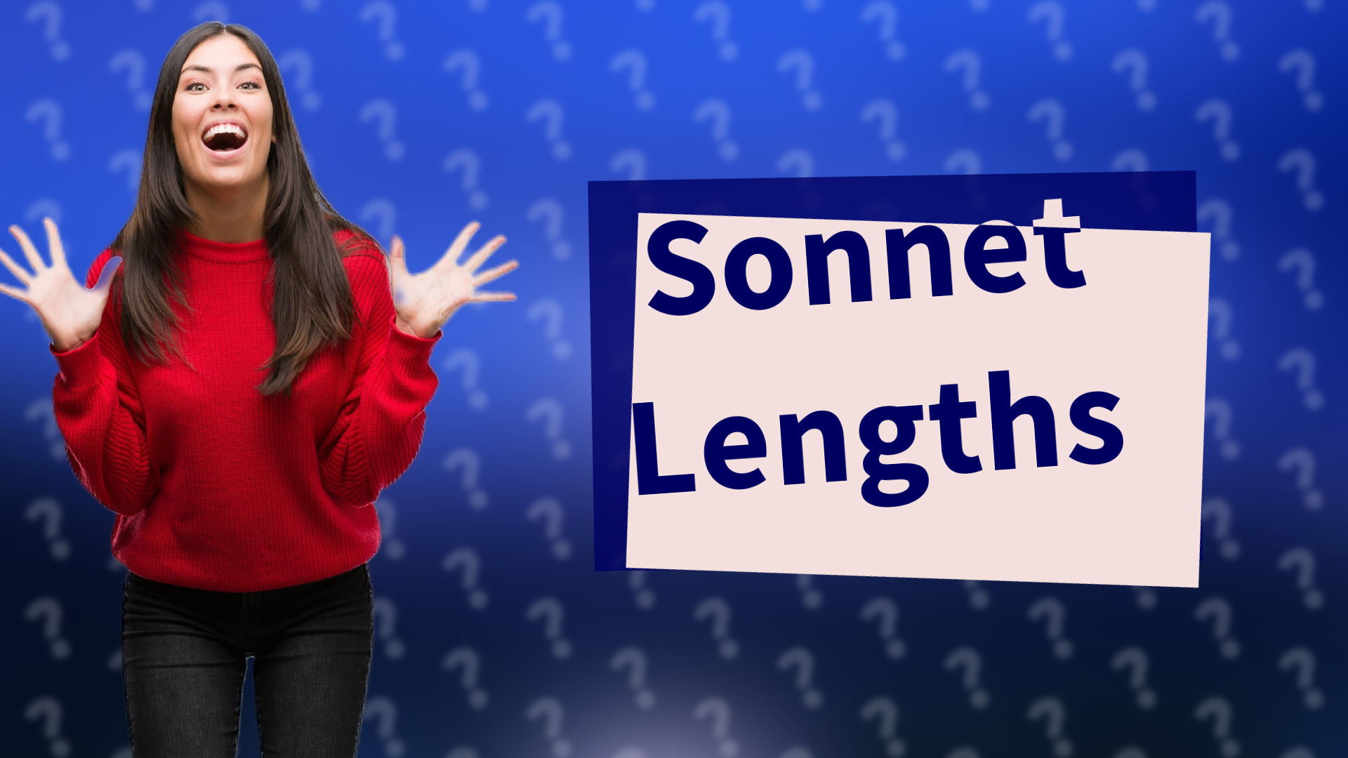 Sonnet Lengths
