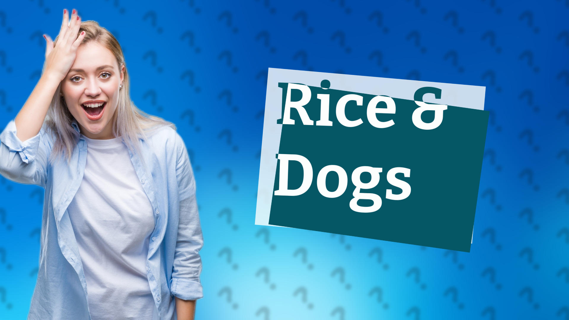 Rice & Dogs