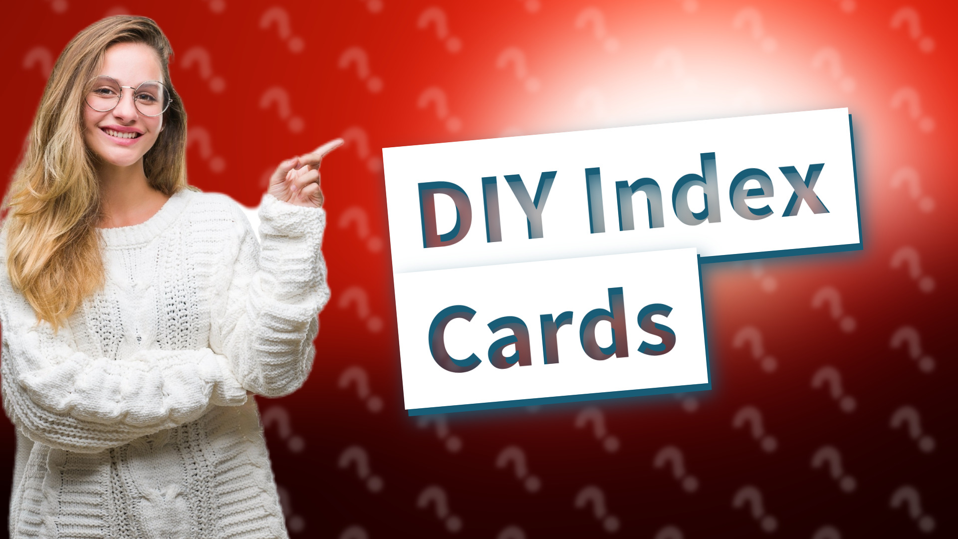 DIY Index Cards
