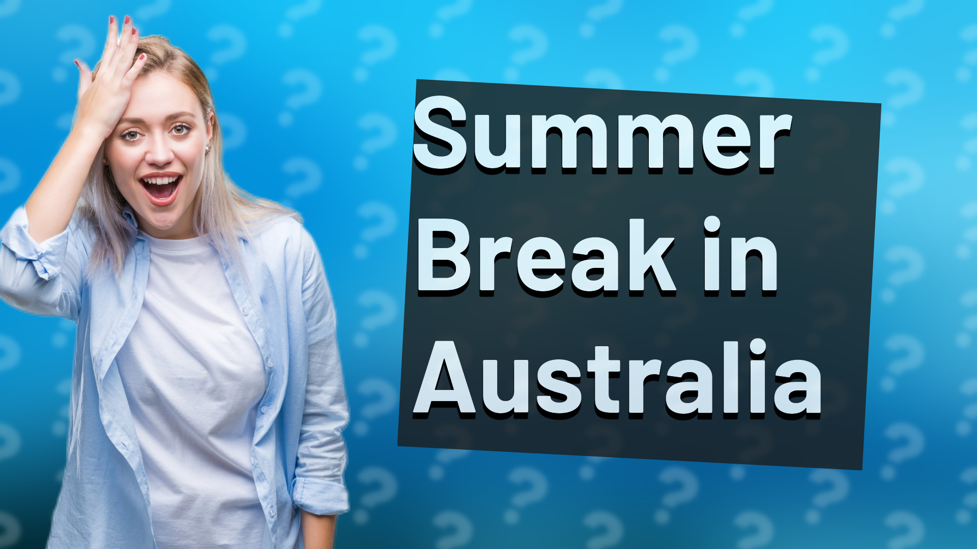Summer Break in Australia