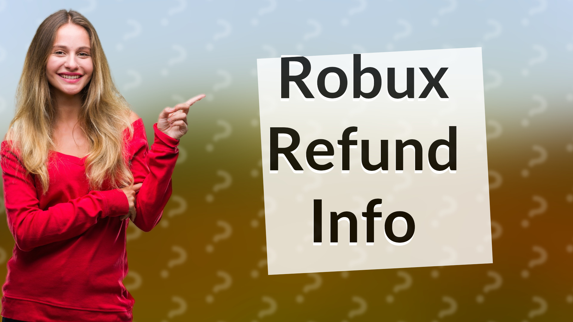 Robux Refund Info