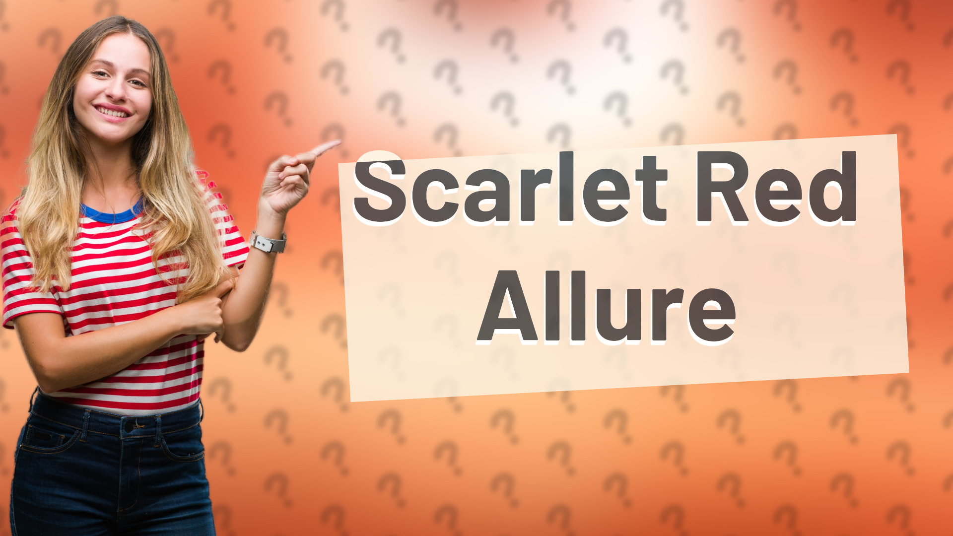 Scarlet Red Allure