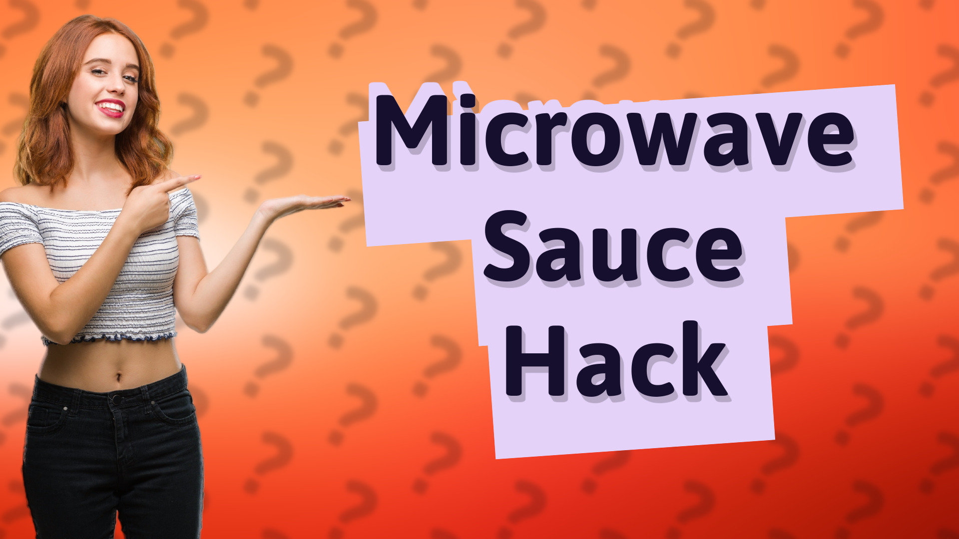Microwave Sauce Hack