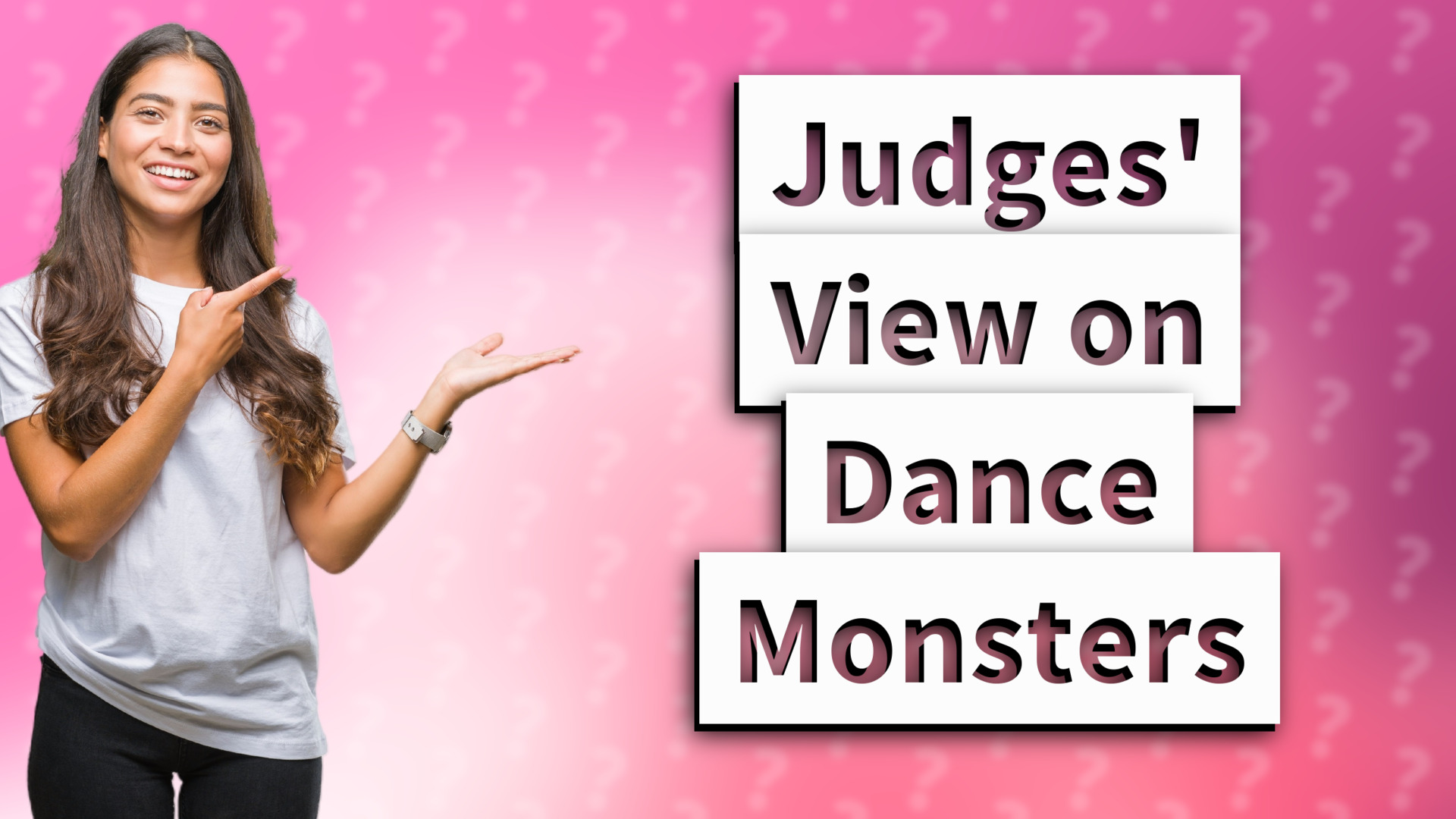 Judges' View on Dance Monsters