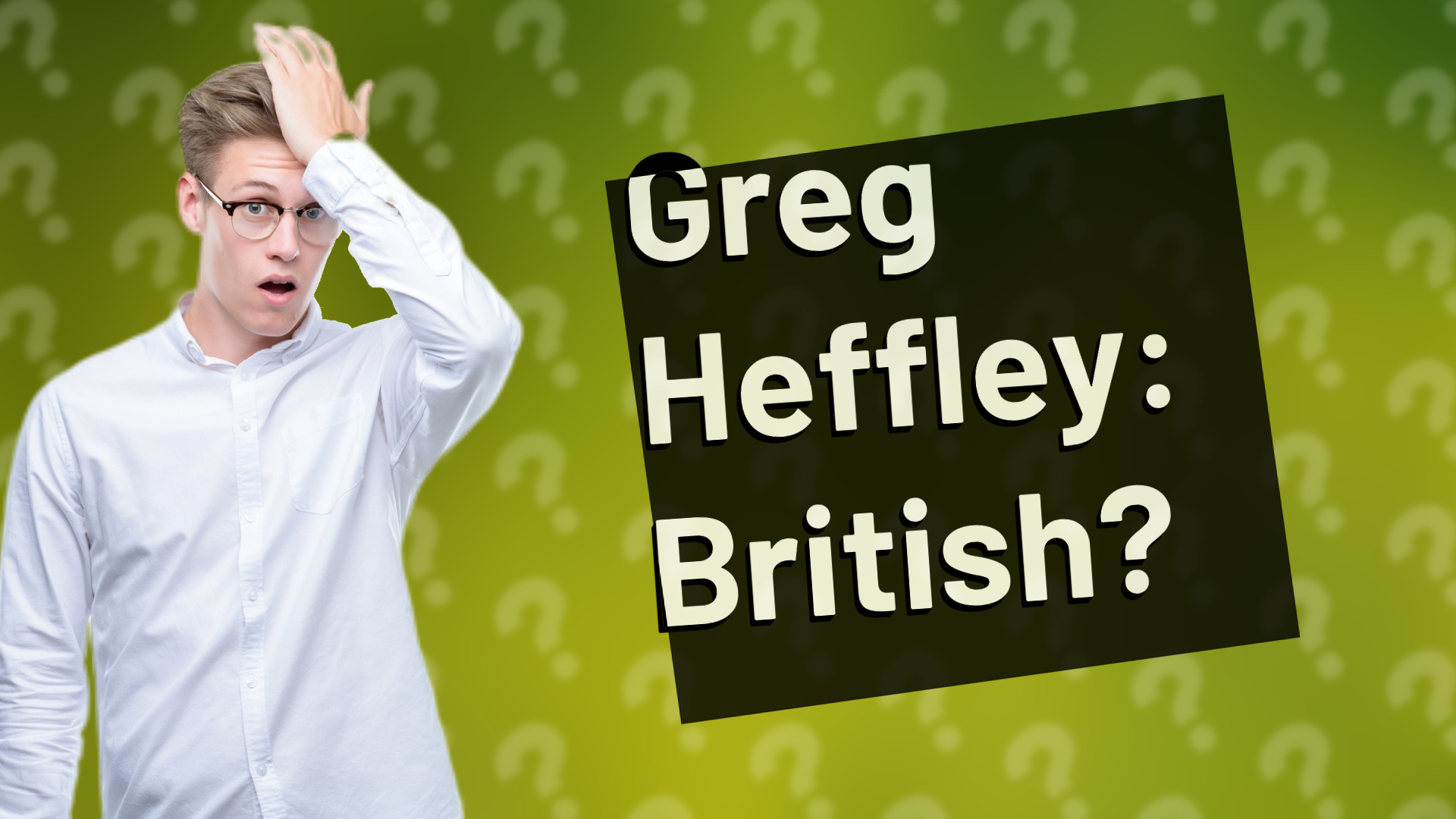 Greg Heffley: British?