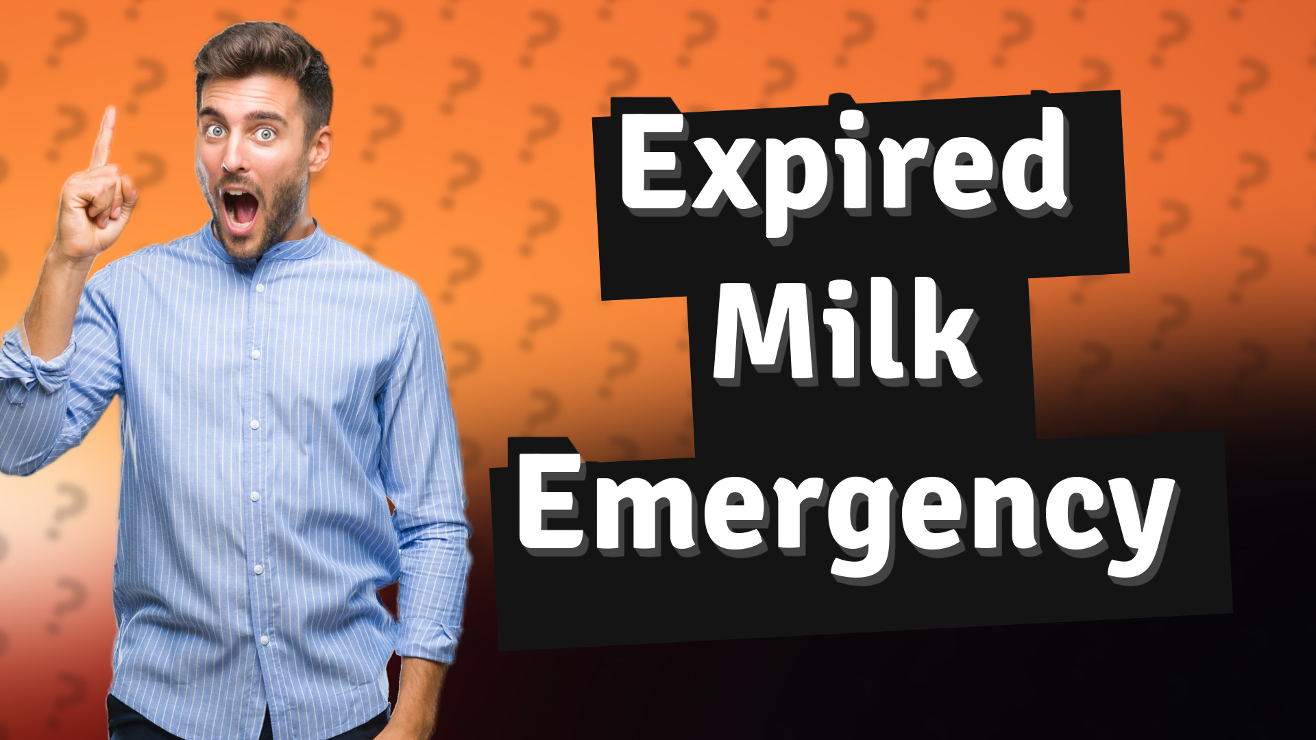 Expired Milk Emergency