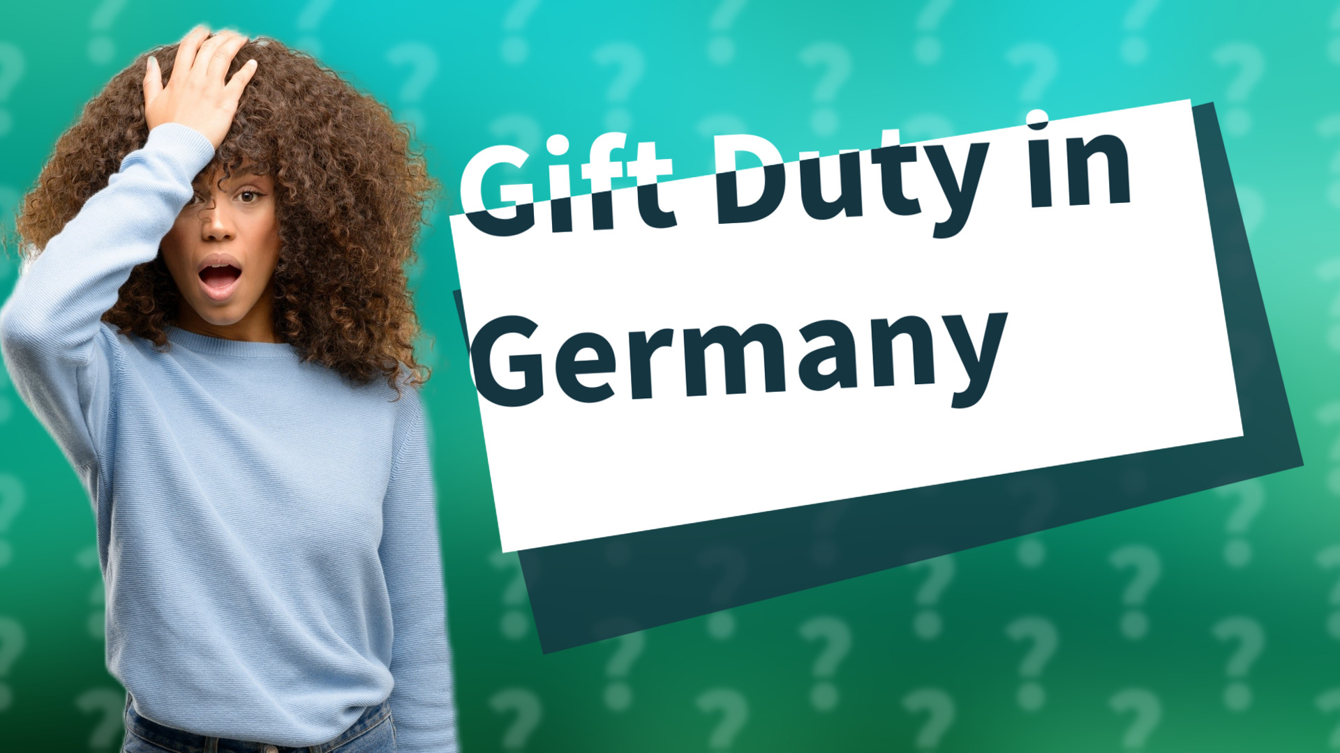 Gift Duty in Germany