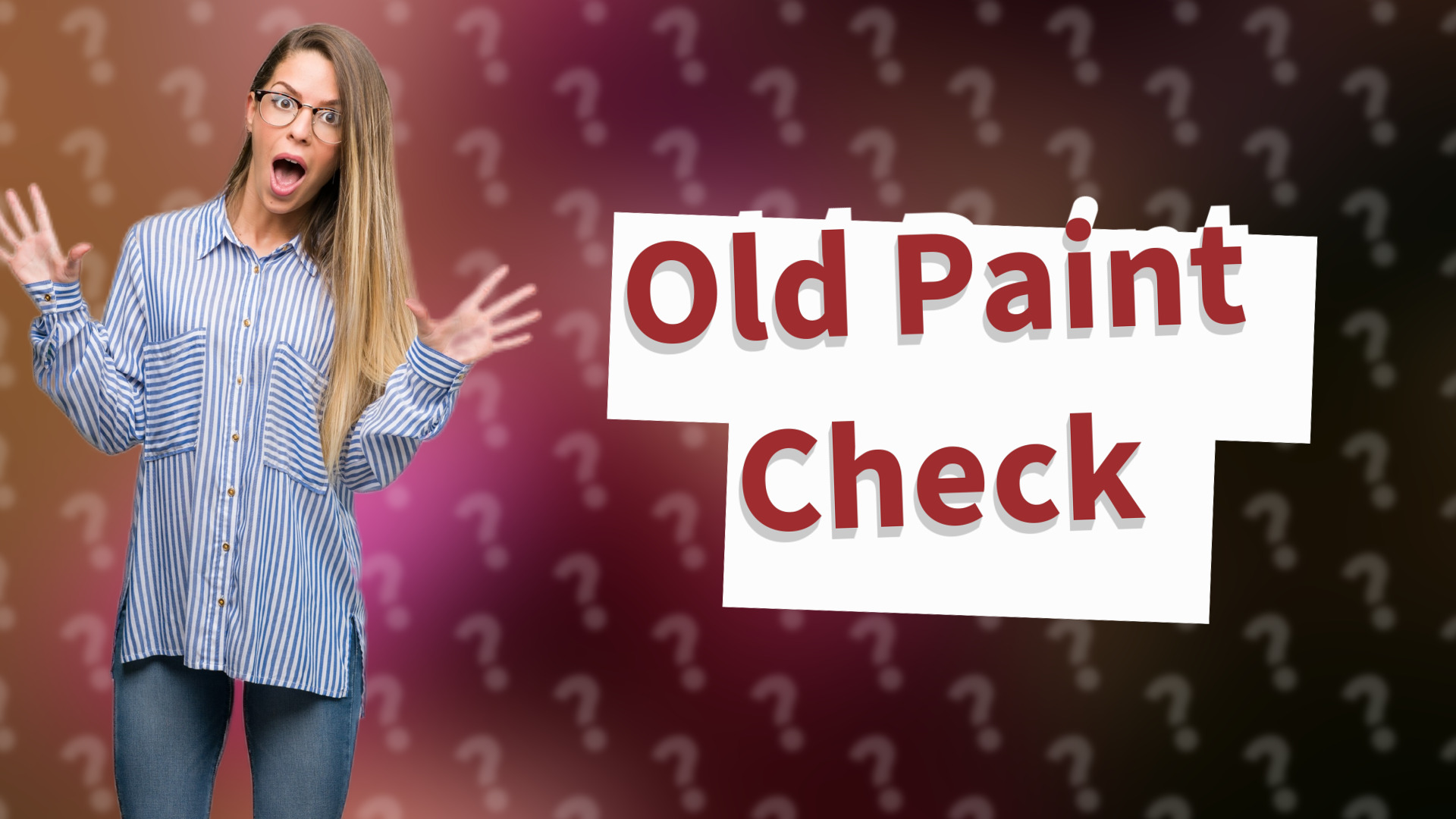 Old Paint Check
