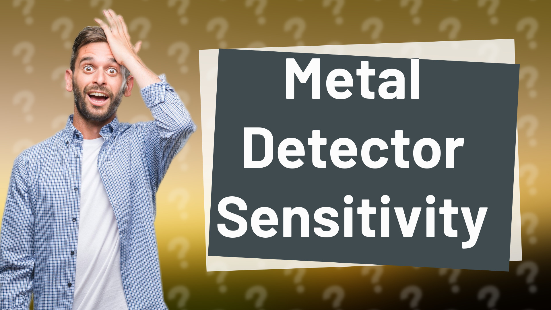 Metal Detector Sensitivity