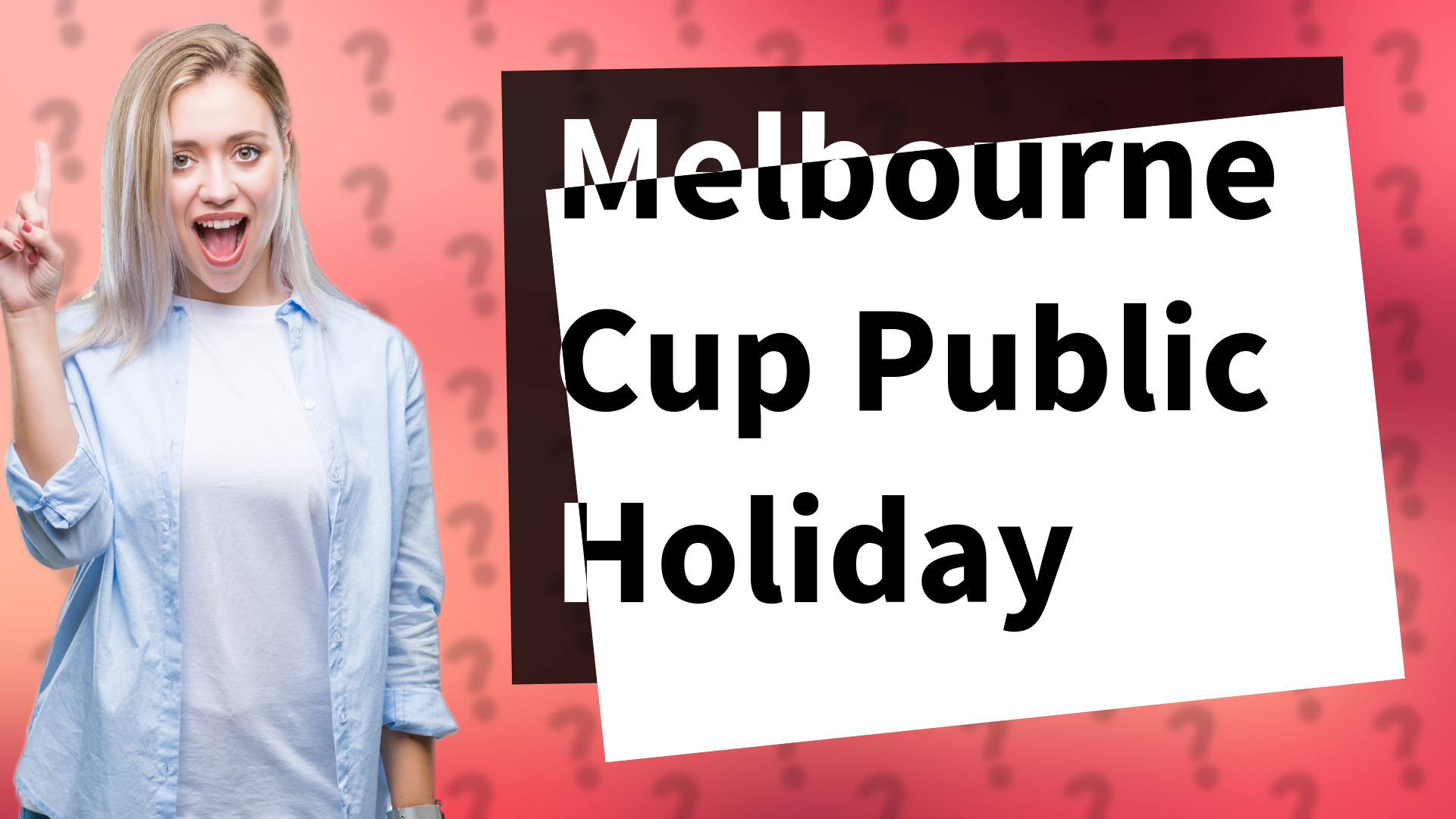 Melbourne Cup Public Holiday