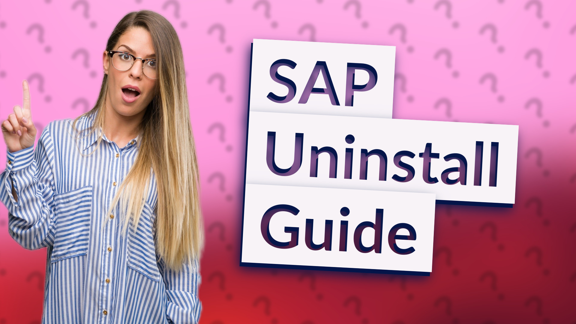 SAP Uninstall Guide
