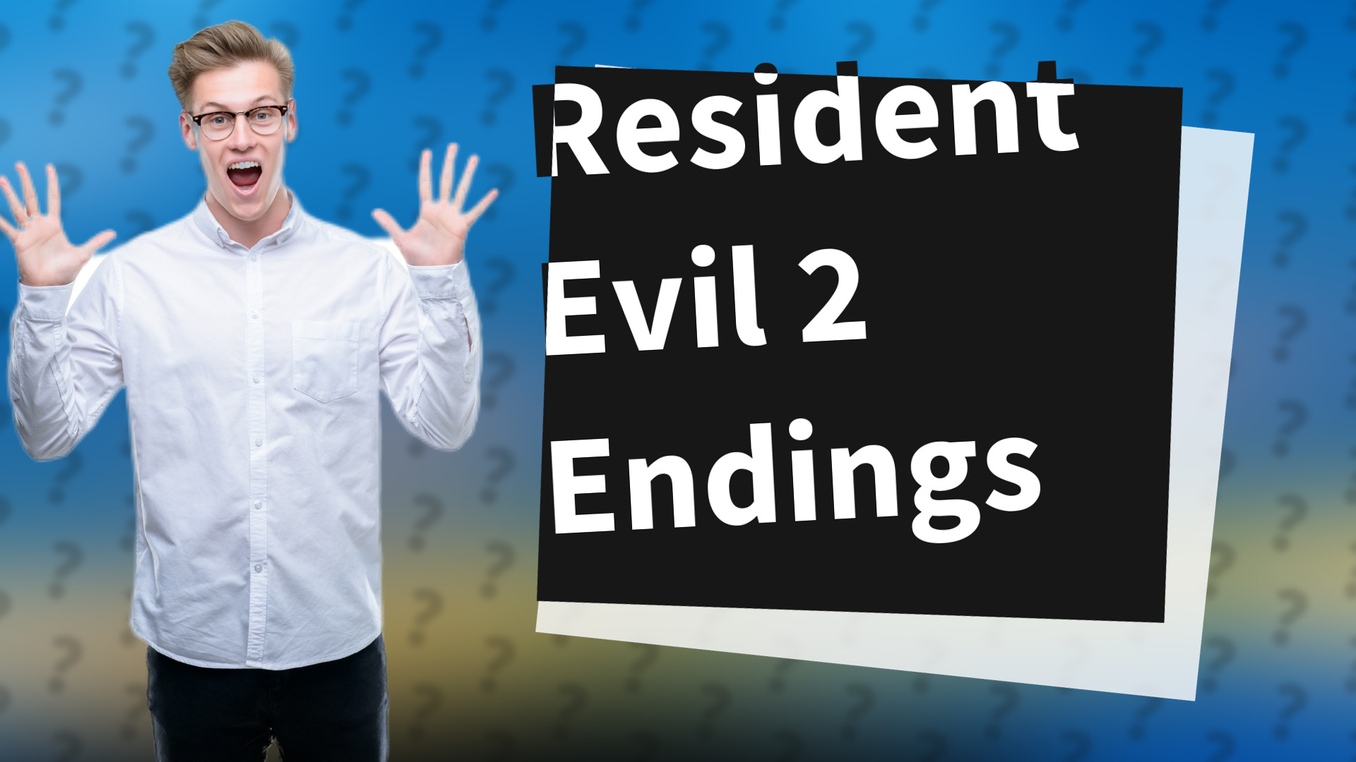 Resident Evil 2 Endings