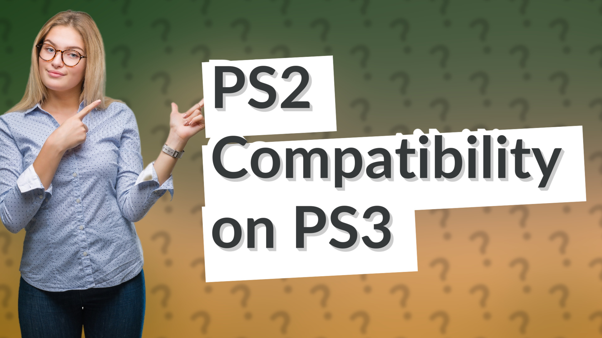 PS2 Compatibility on PS3