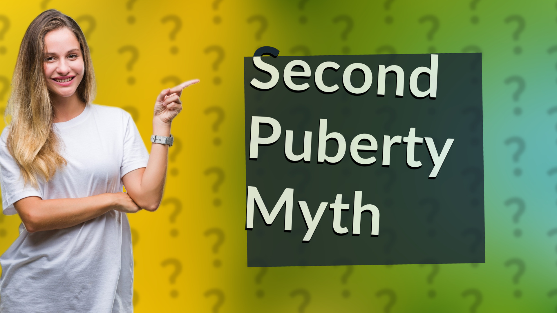 Second Puberty Myth