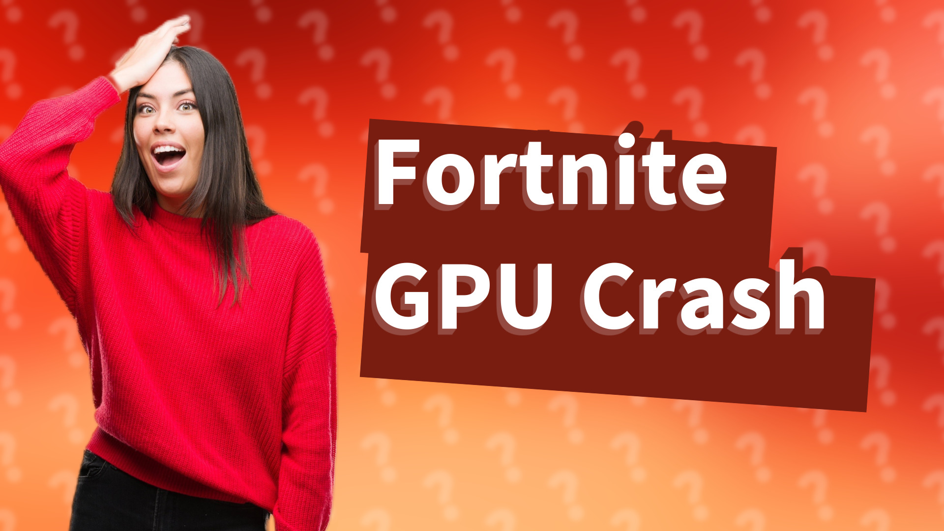 Fortnite GPU Crash