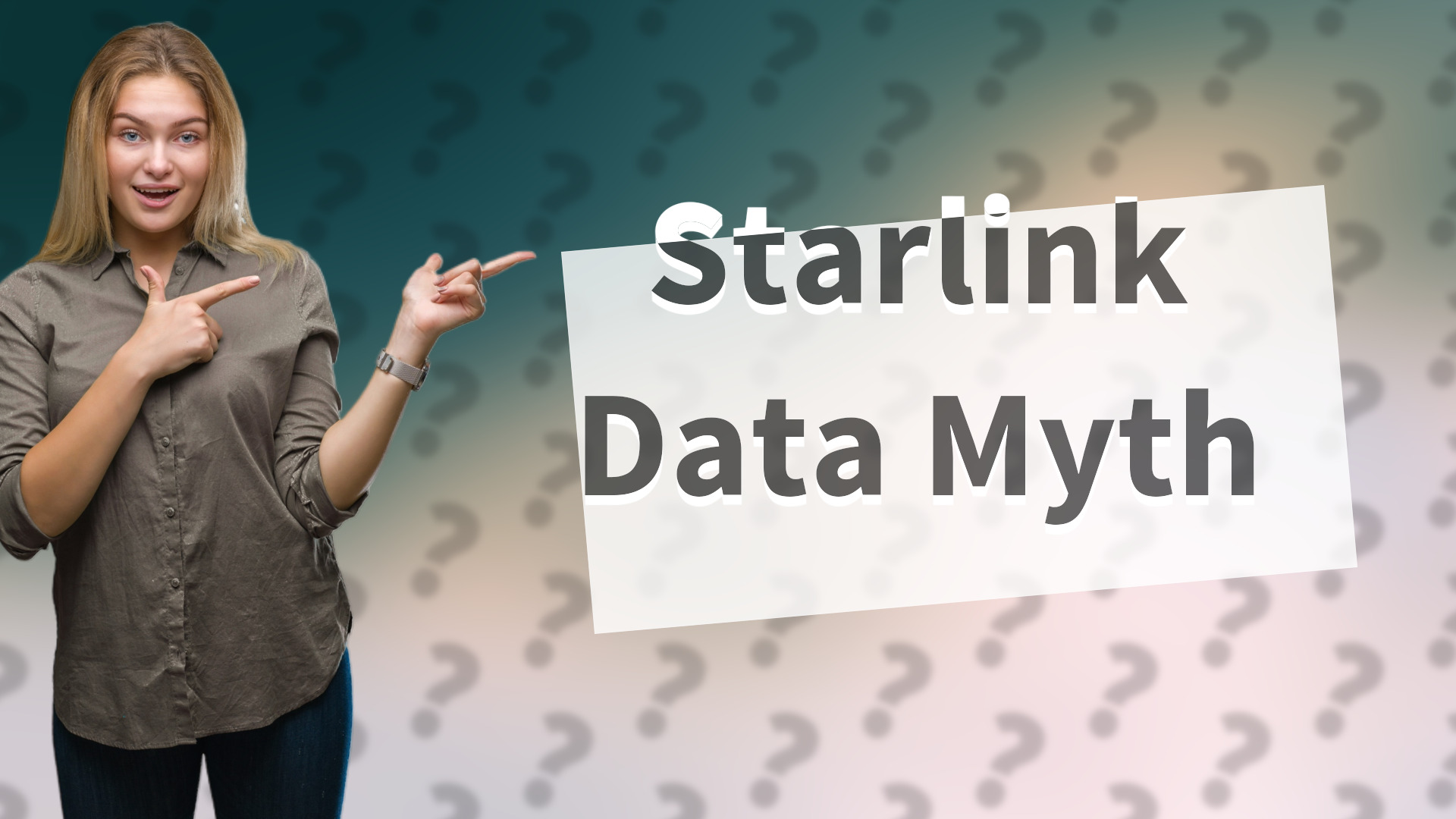 Starlink Data Myth