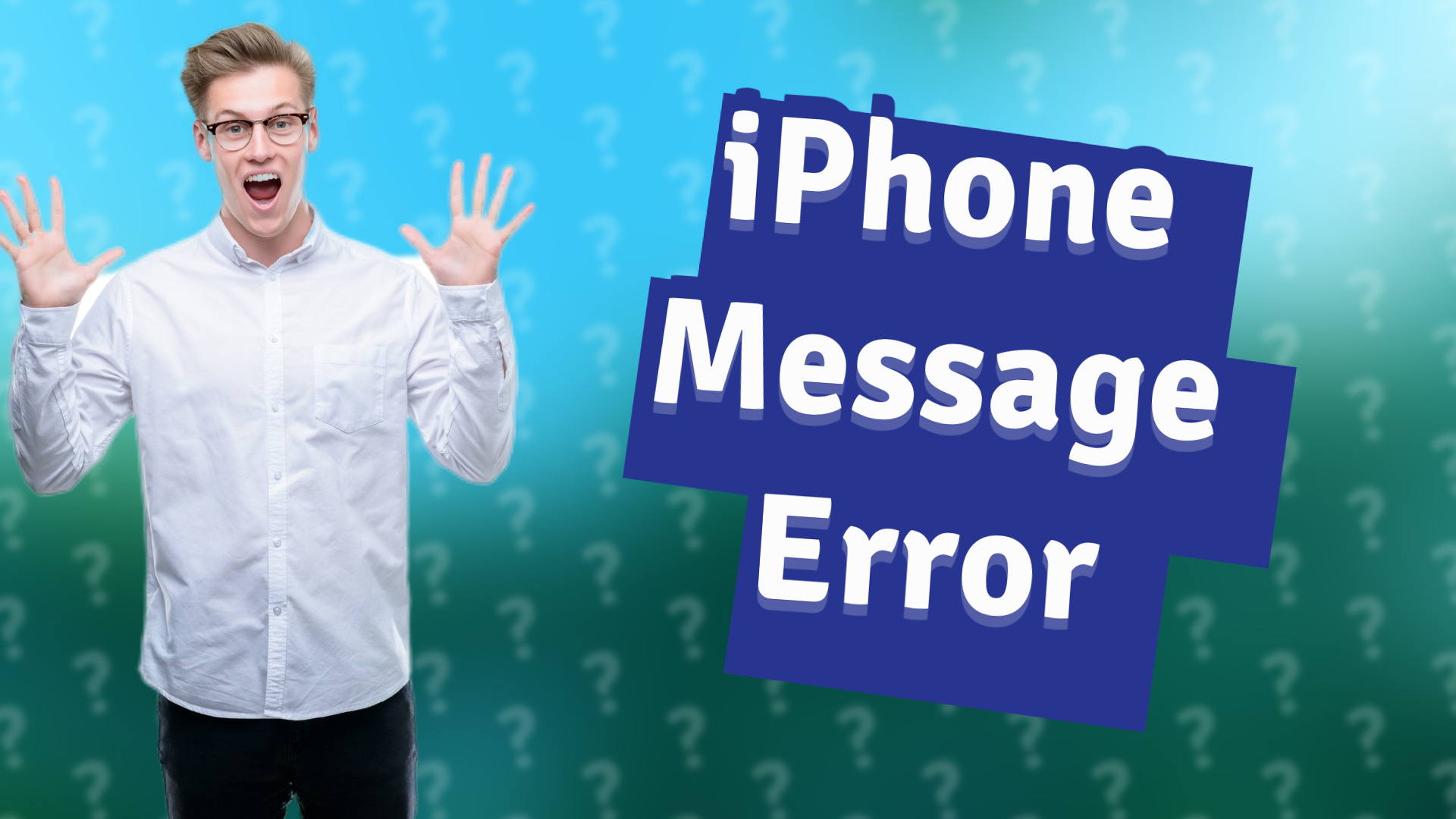iPhone Message Error
