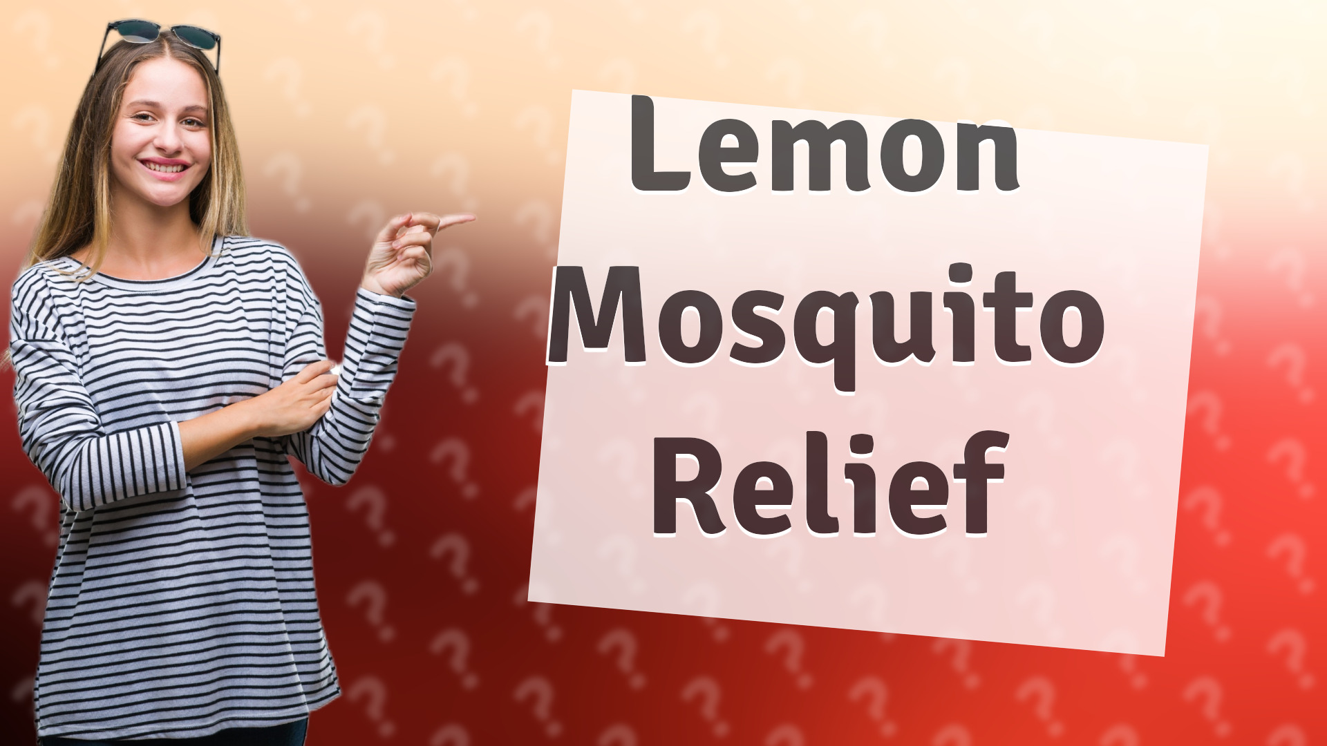 Lemon Mosquito Relief