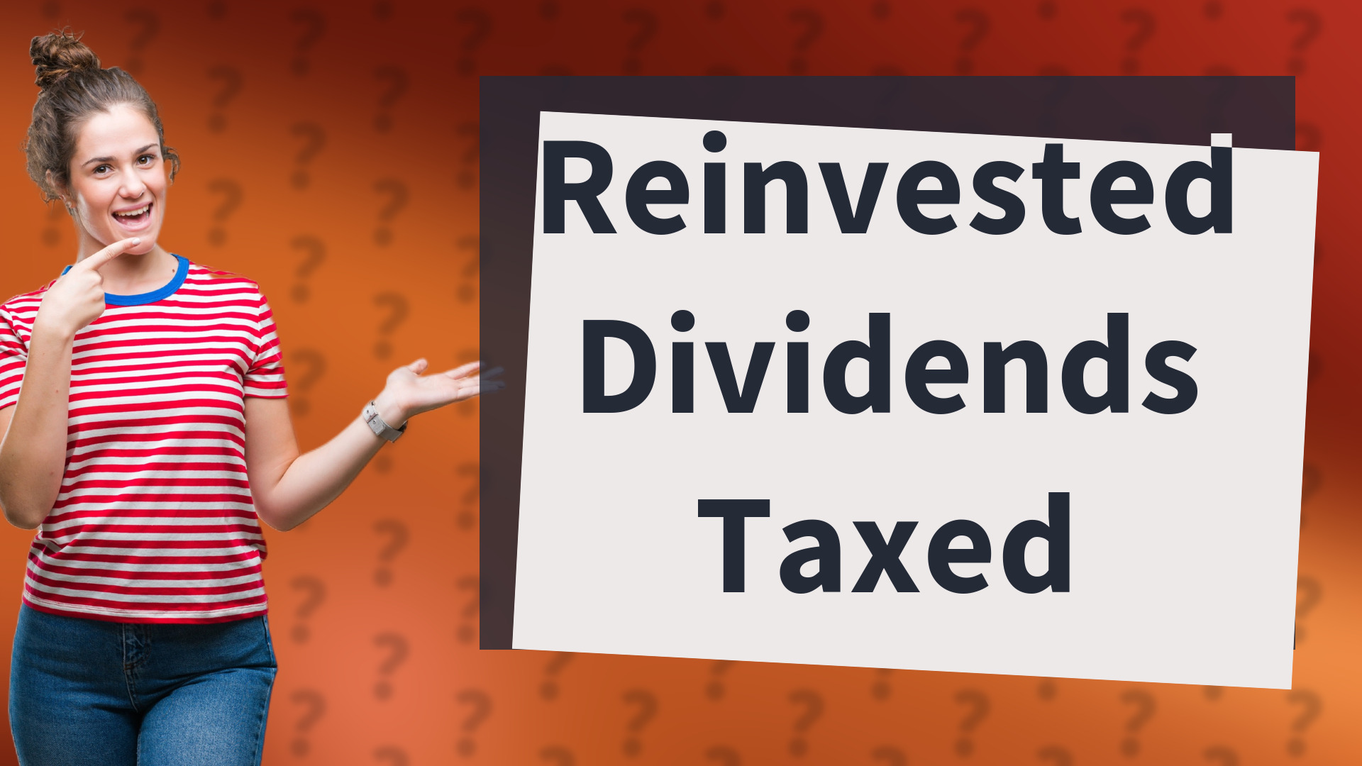 Reinvested Dividends Taxed