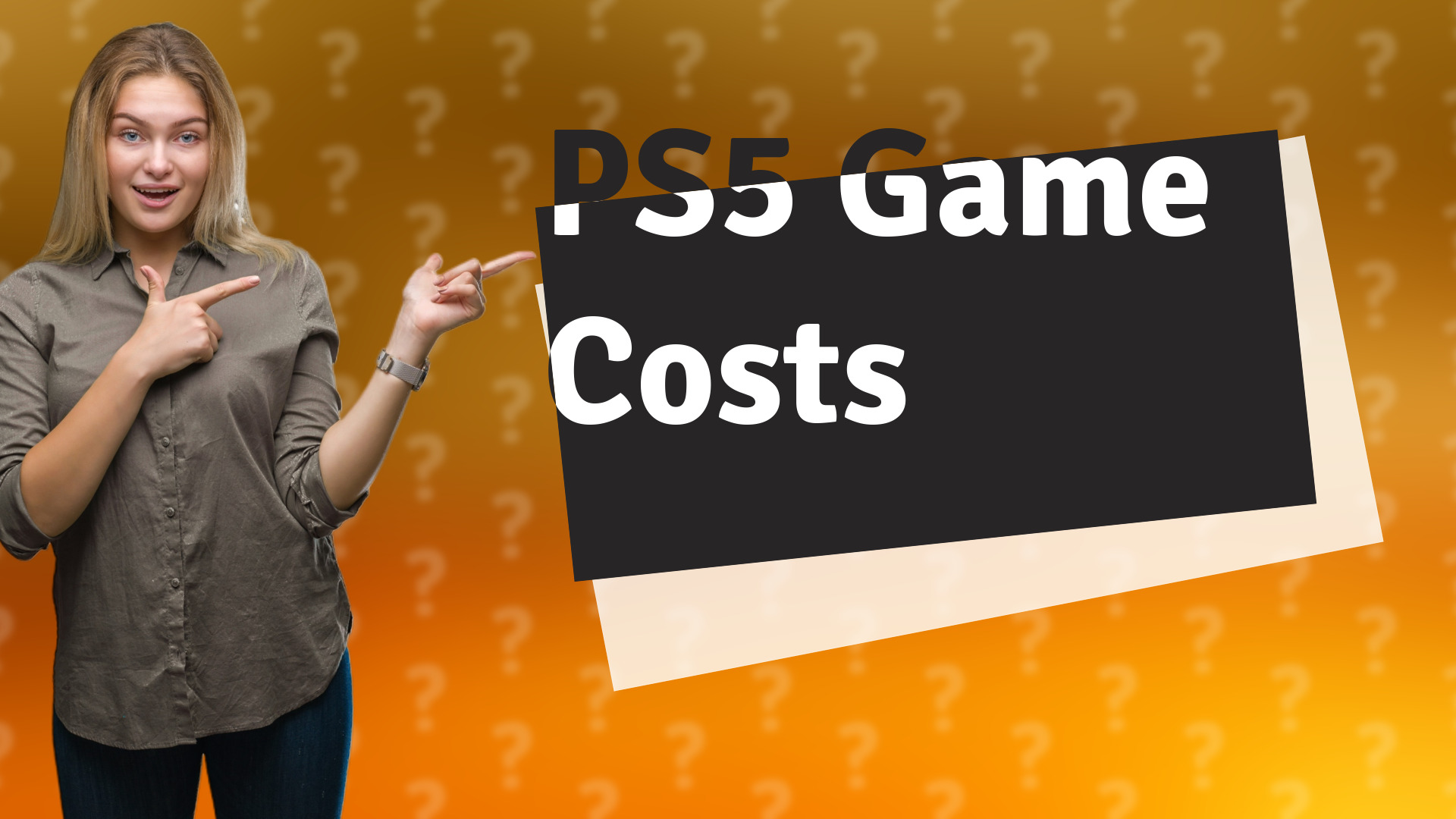 PS5 Game Costs