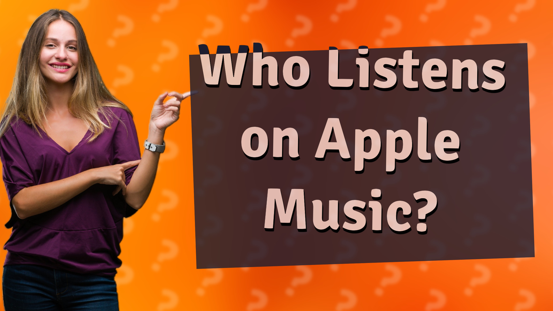 Who Listens on Apple Music?