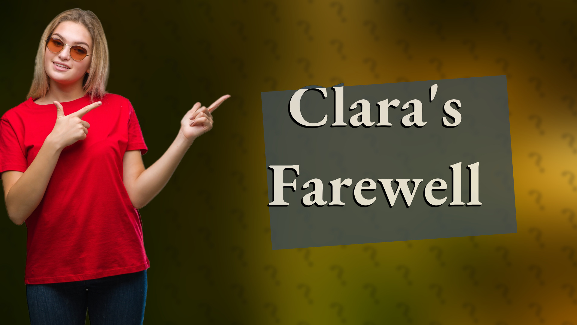 Clara's Farewell