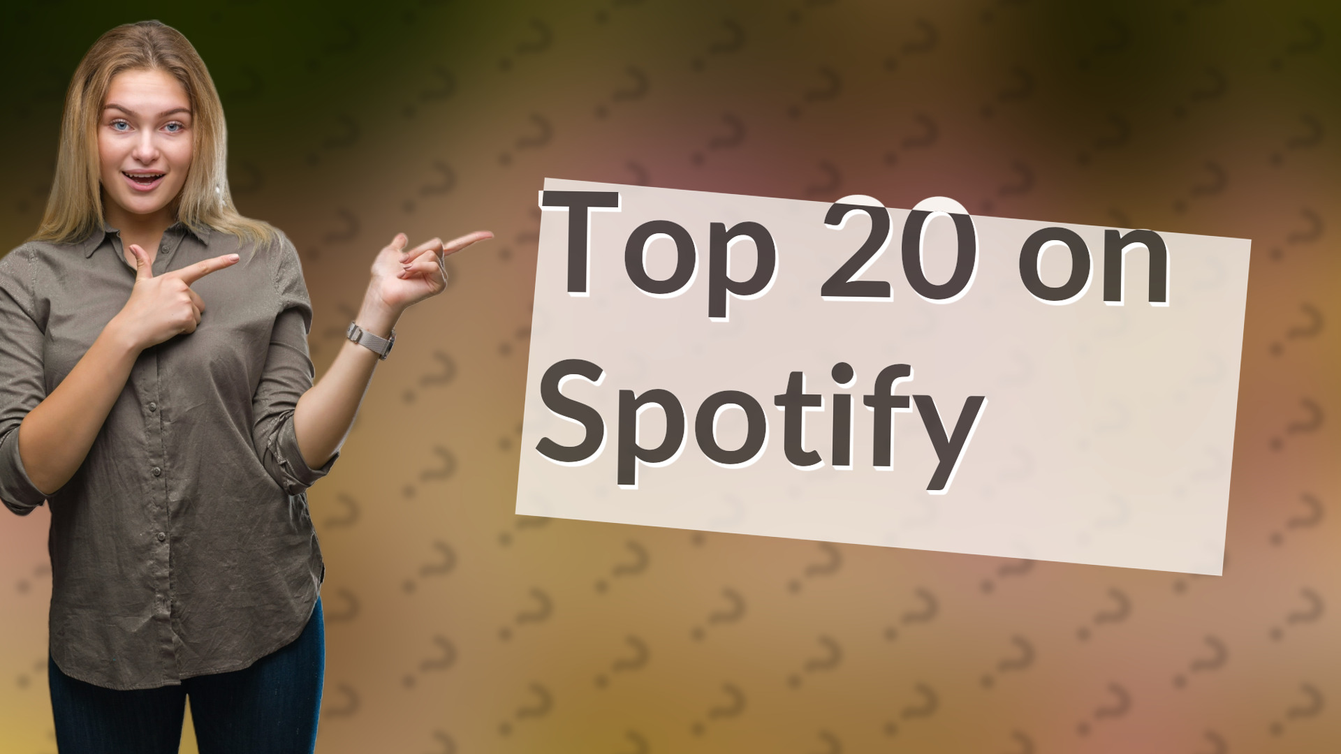 Top 20 on Spotify