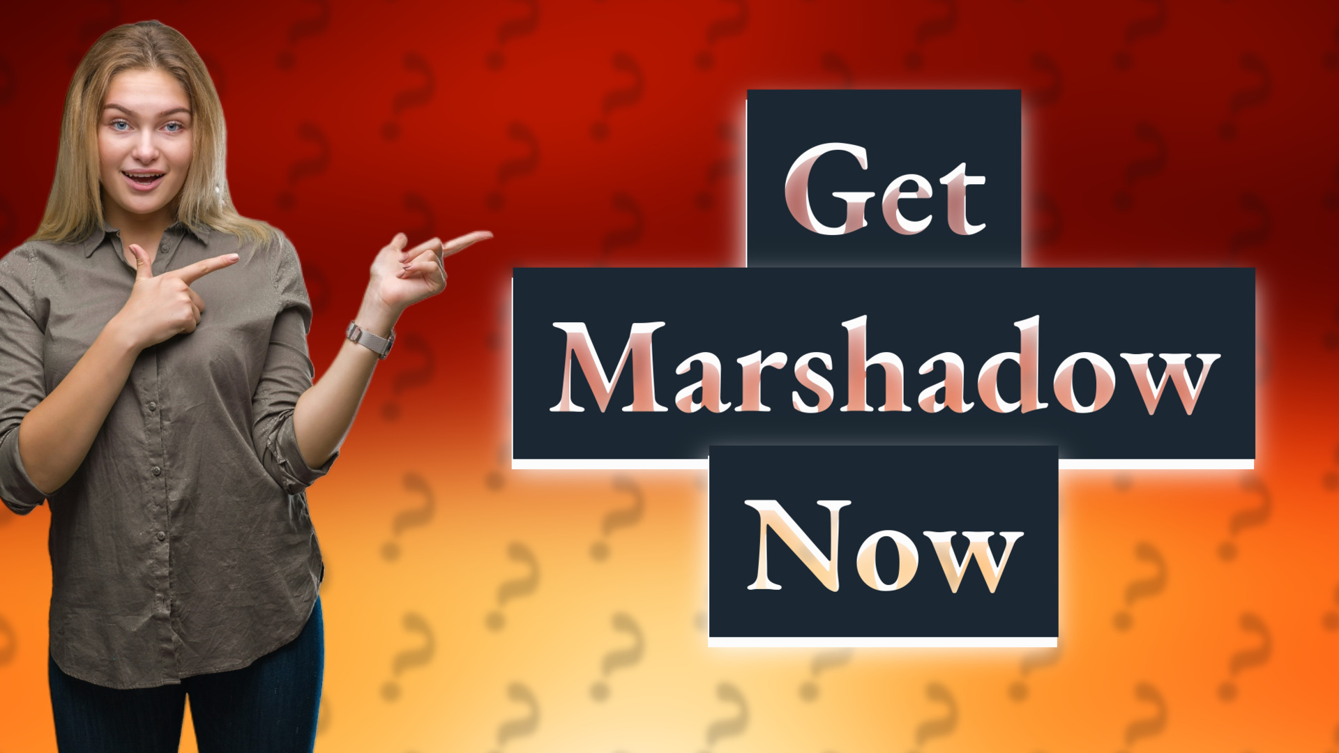 Get Marshadow Now