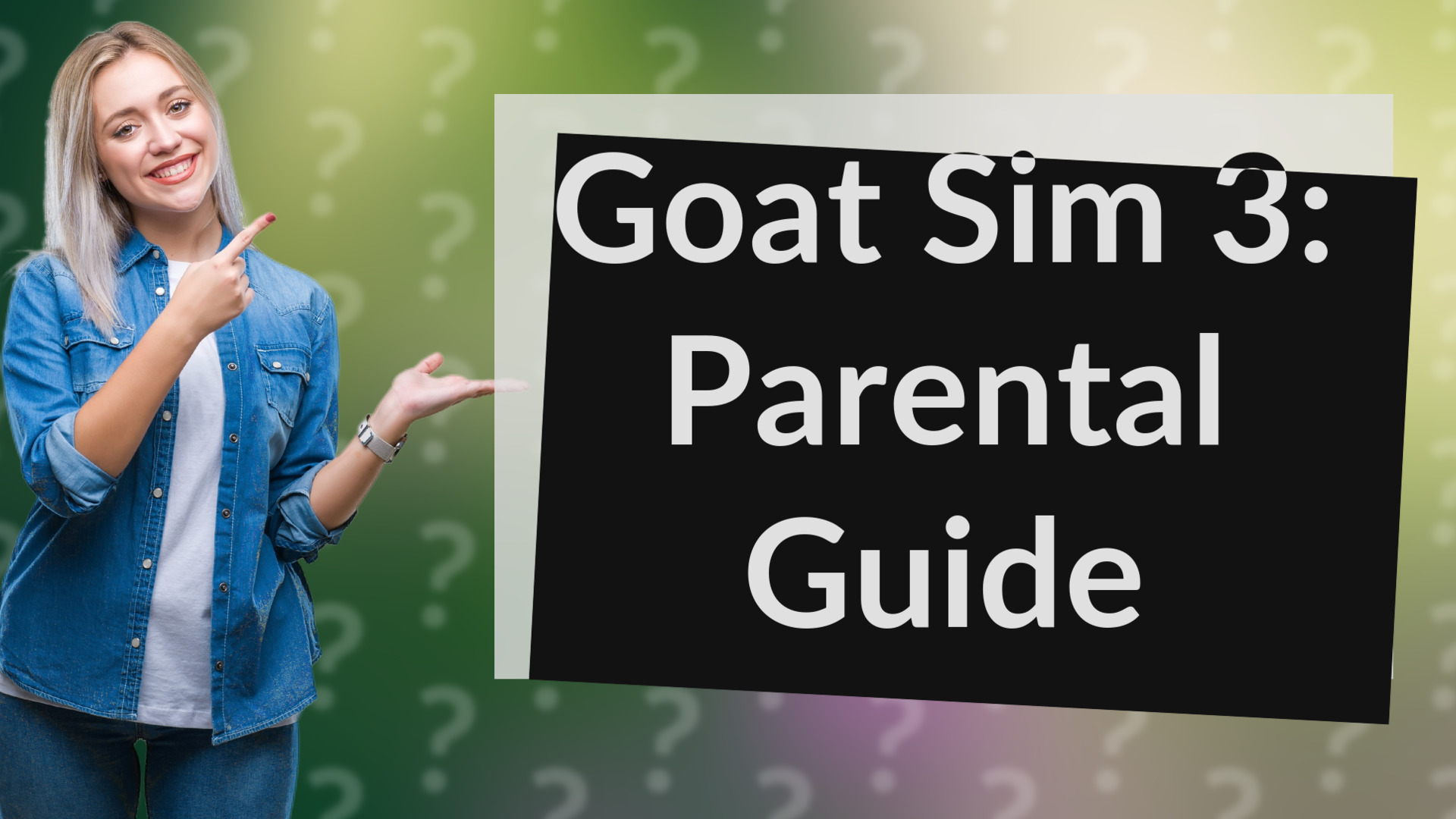 Goat Sim 3: Parental Guide