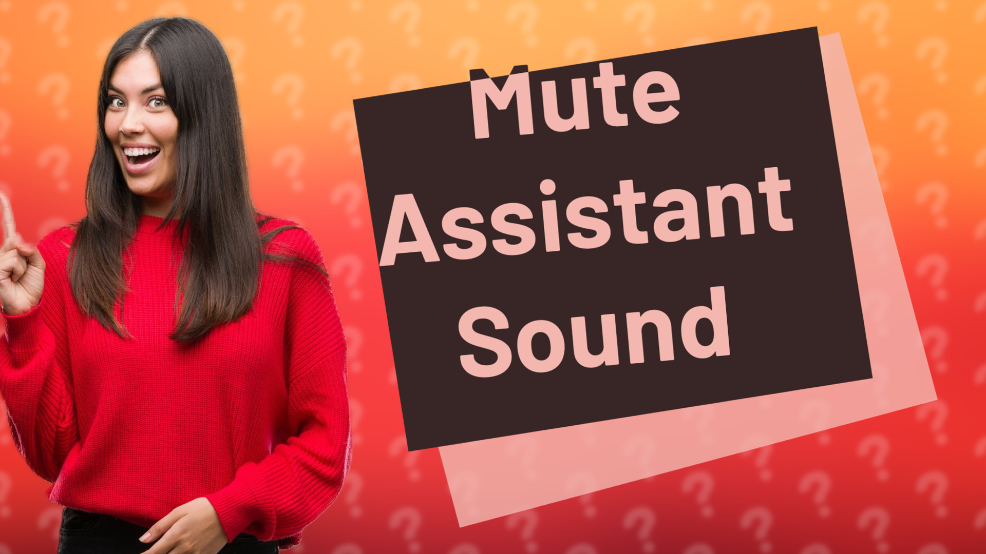 Mute Assistant Sound