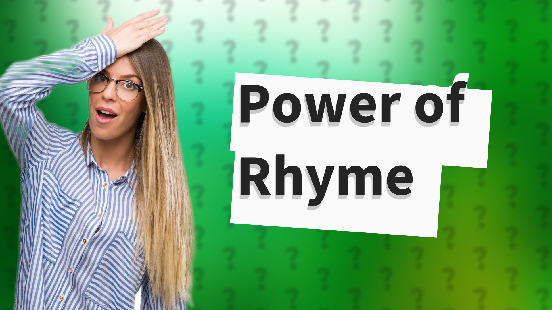 Power of Rhyme
