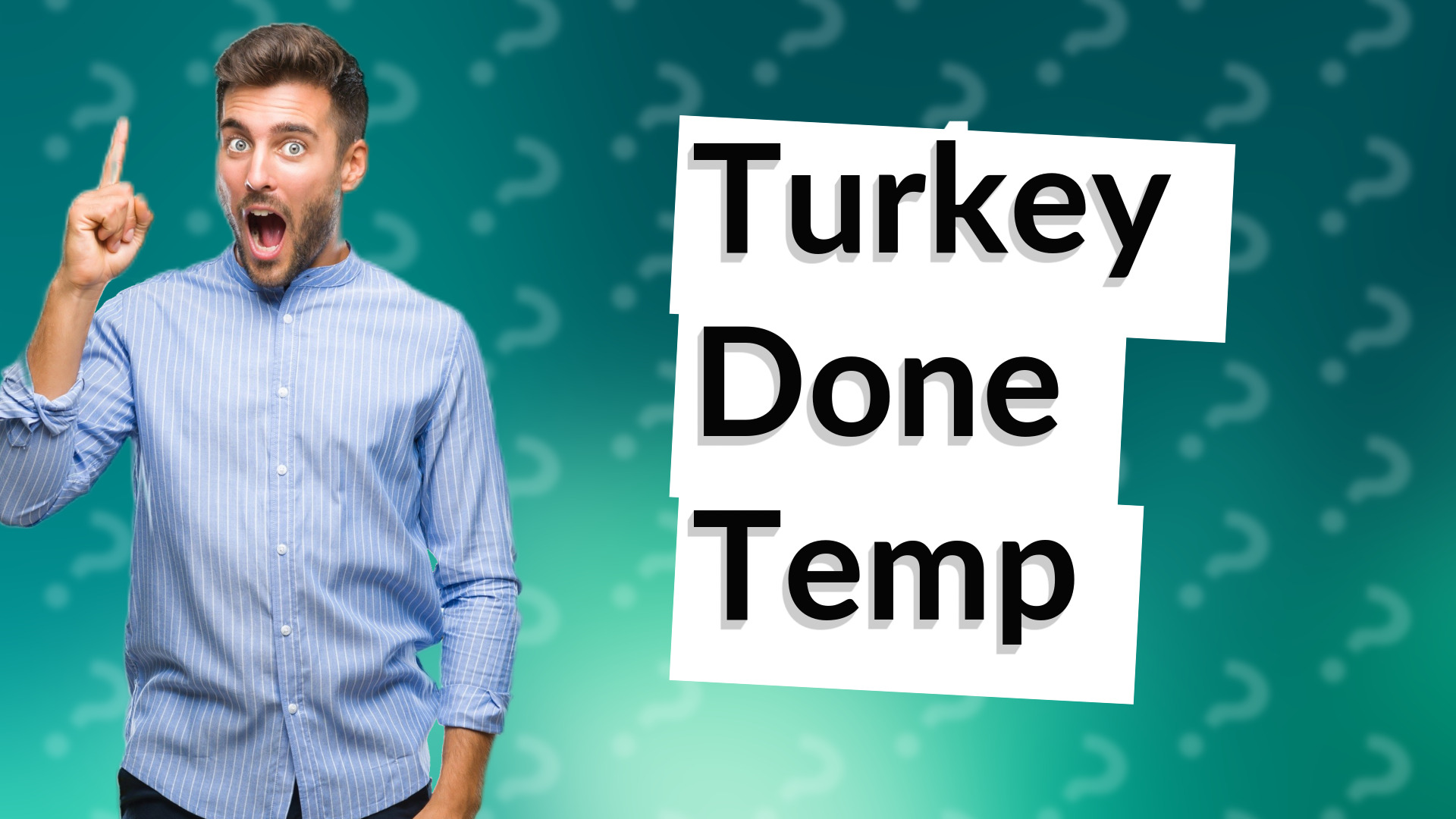 Turkey Done Temp