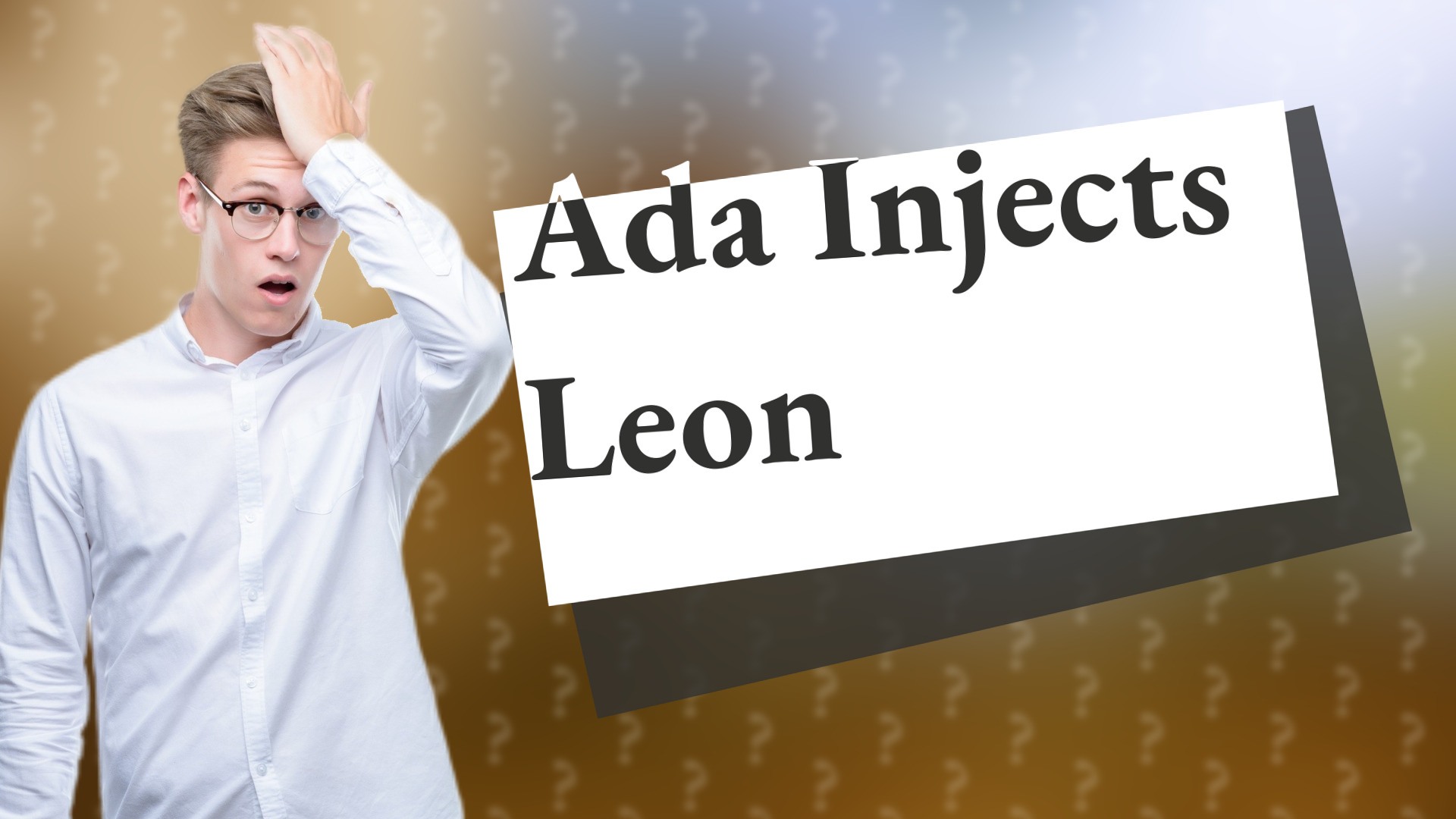 Ada Injects Leon