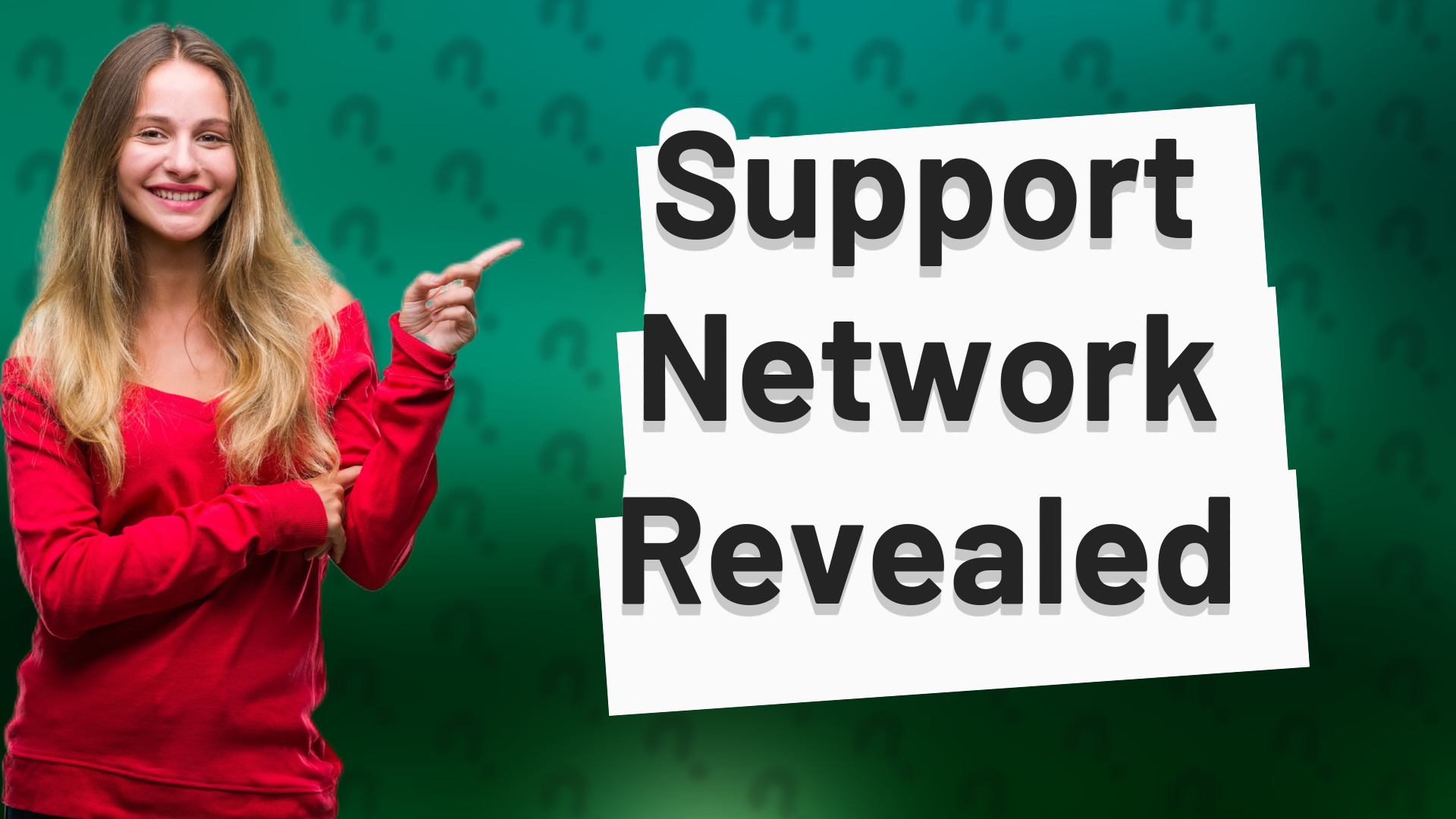 Support Network Revealed