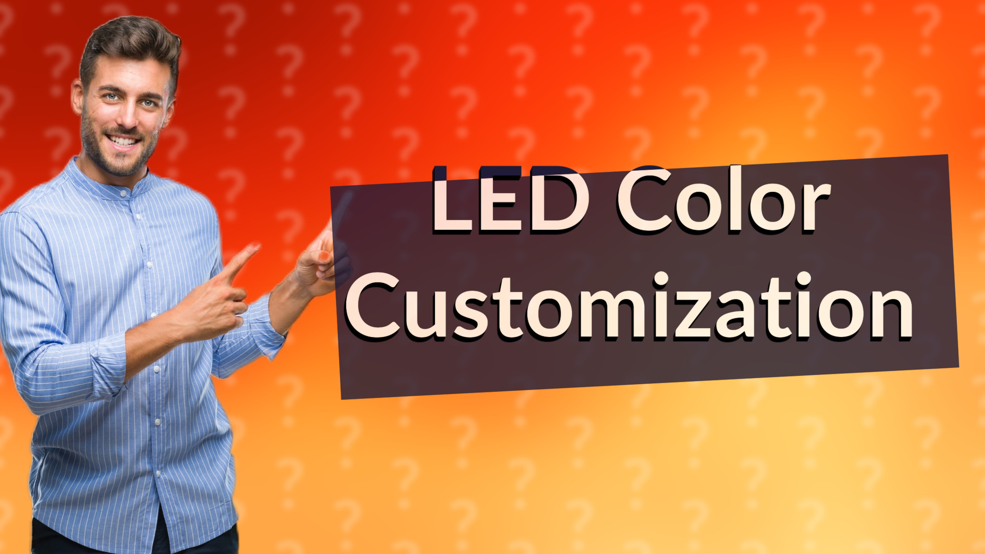 LED Color Customization